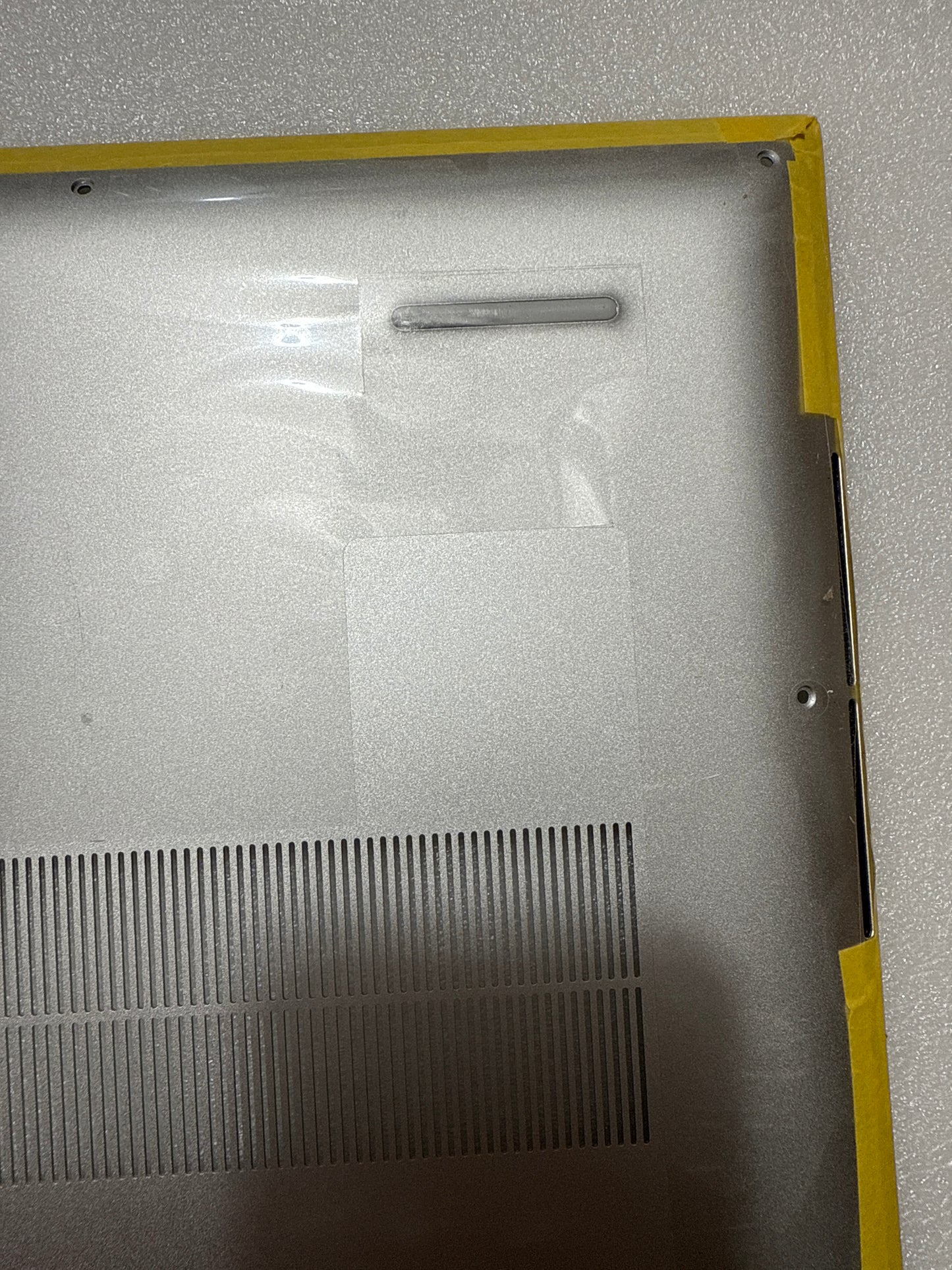 New Dell XPS 17 9730 Bottom Base Replacement Metal Cover Silver