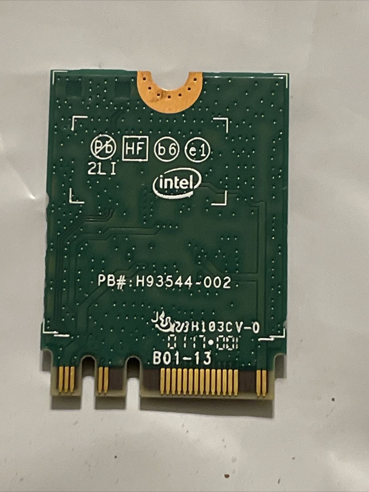 Lenovo ThinkPad X1 Carbon 5th Gen 14" Wireless WiFi Card 8265NGW ata 01AX722