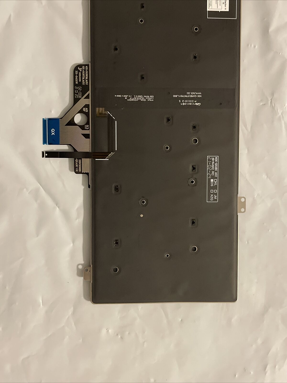 Dell Latitude 7420 Backlit Spanish Latin AZERTY layout Keyboard -K5XT4 K4WGN