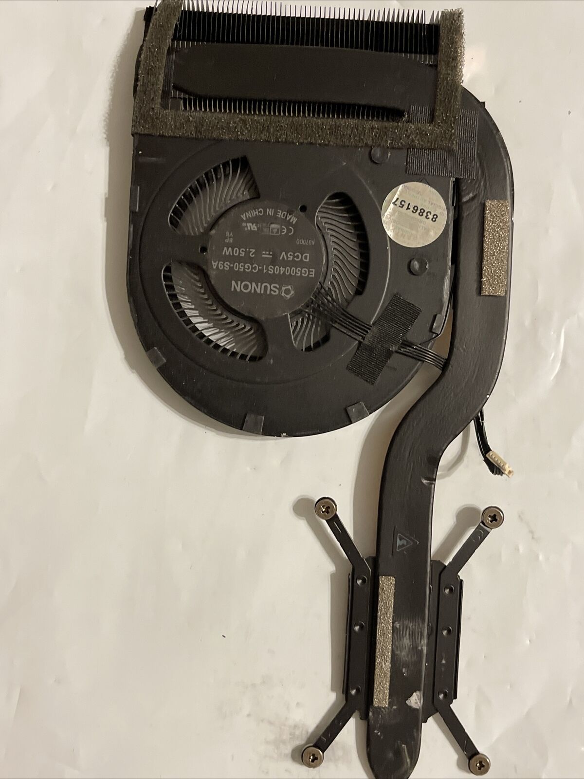Genuine Lenovo ThinkPad T490S CPU Heatsink Cooling Fan 01AY994 01AY995 ata