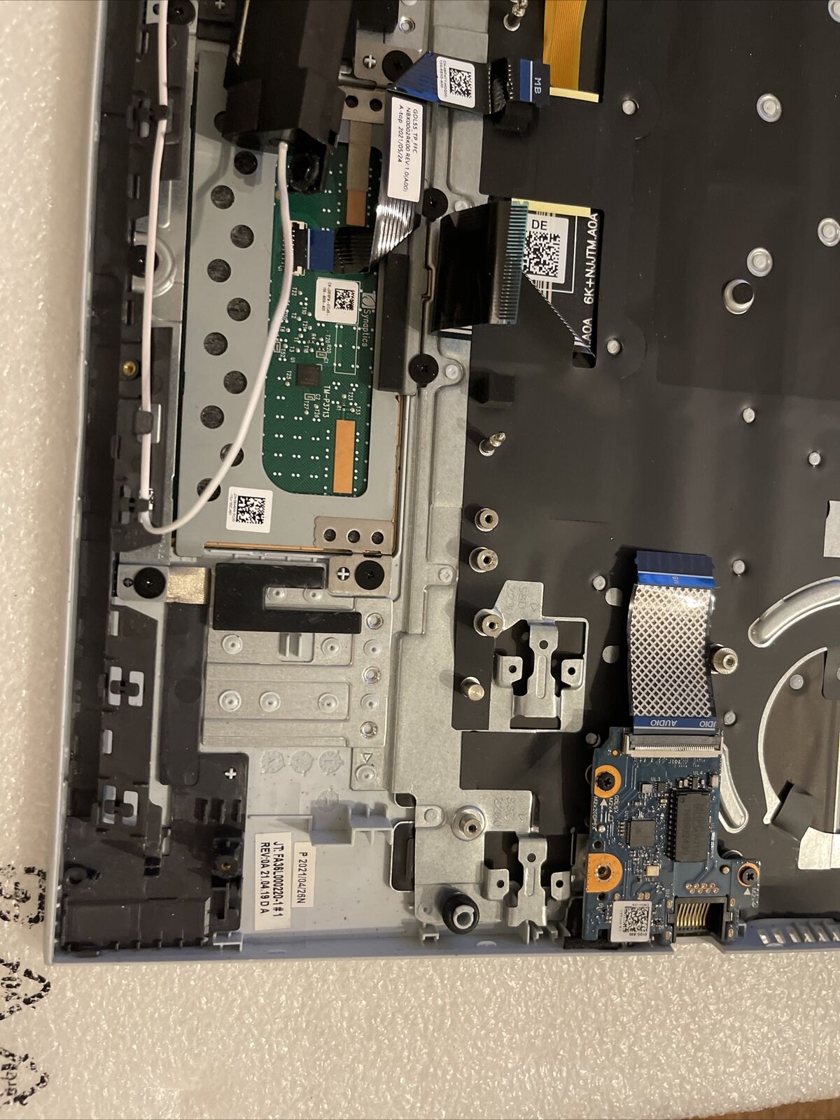 OEM Dell Inspiron 15 G15 5510 5511 5515 Palmrest US- EN BCL Keyboard 9YDP0 H1 D5