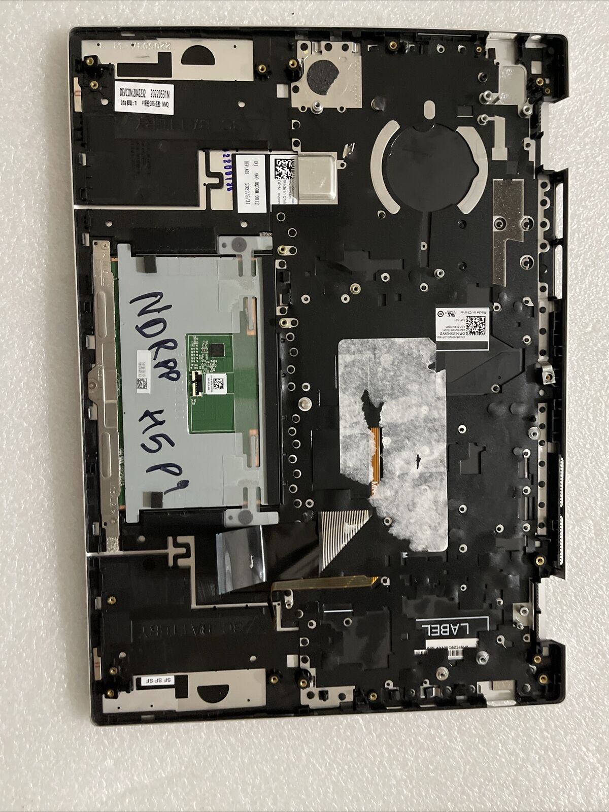 Dell Inspiron 14 Plus 7420 7425 Palmrest TouchPad BCL Keyboard NDRPP H5 P9 Grd A