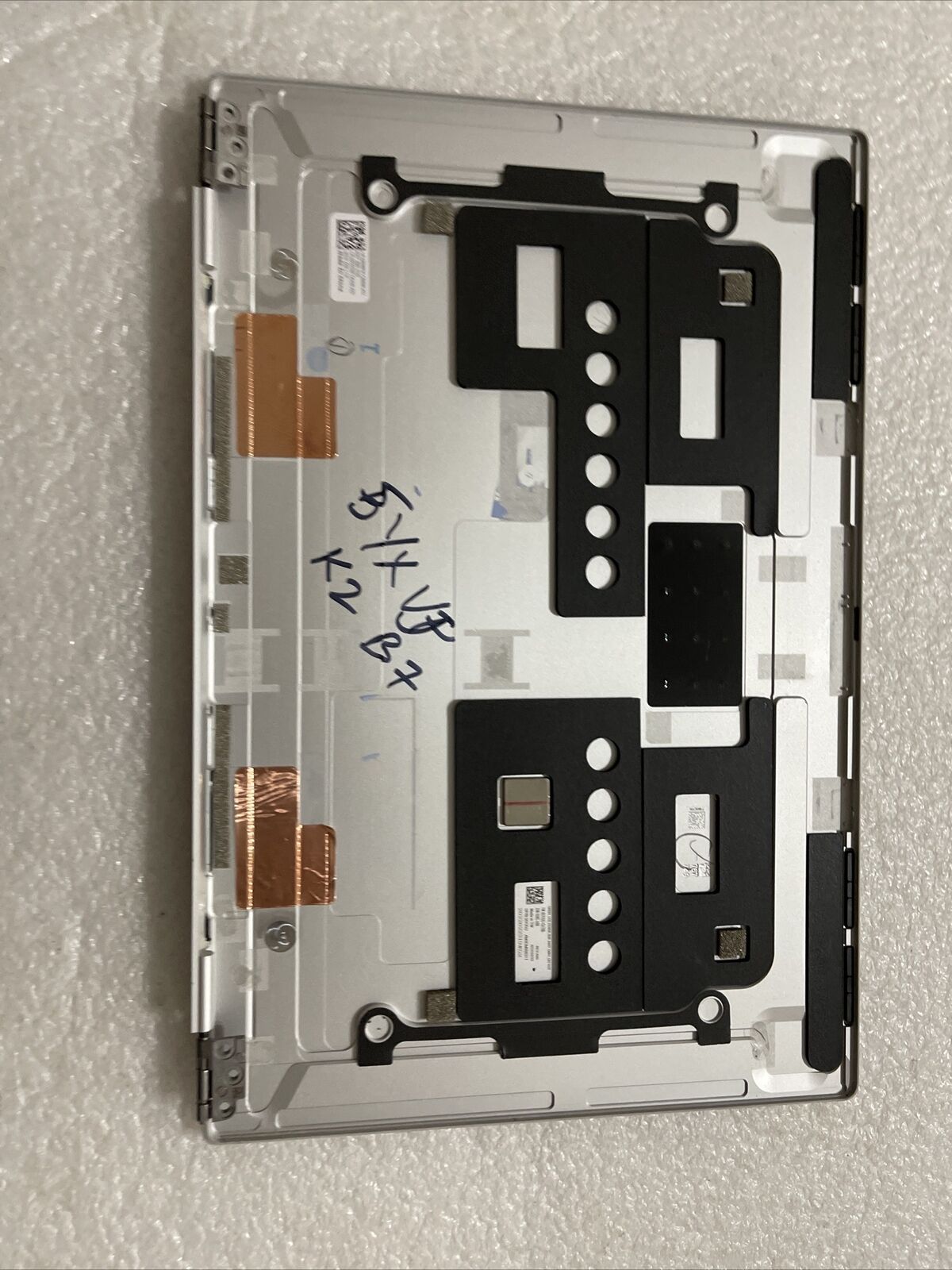 Dell XPS Plus 9320 OLED LCD Back Cover Hinges Platinum 29WPH 5YXVJ K2 B7