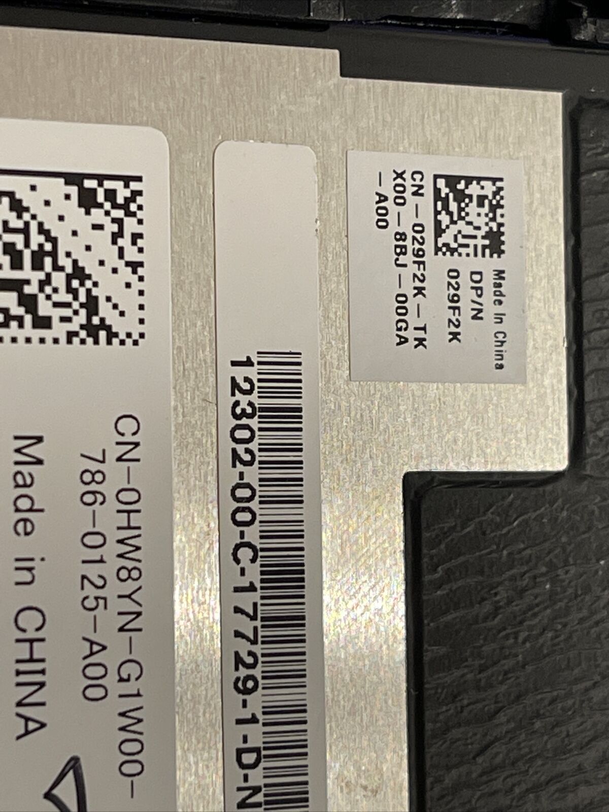 Dell Latitude 7285 2-in-1 12.3" LED Full LCD Assembly TOUCHSCREEN 29F2K 0HW8YN