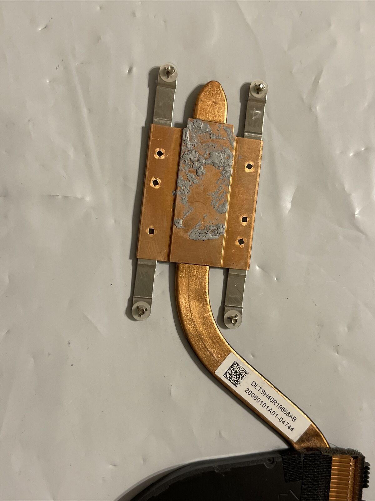 Genuine OEM Lenovo Laptop Fan Heatsink Assembly Fru: 5H40572915 5H40572913 ata