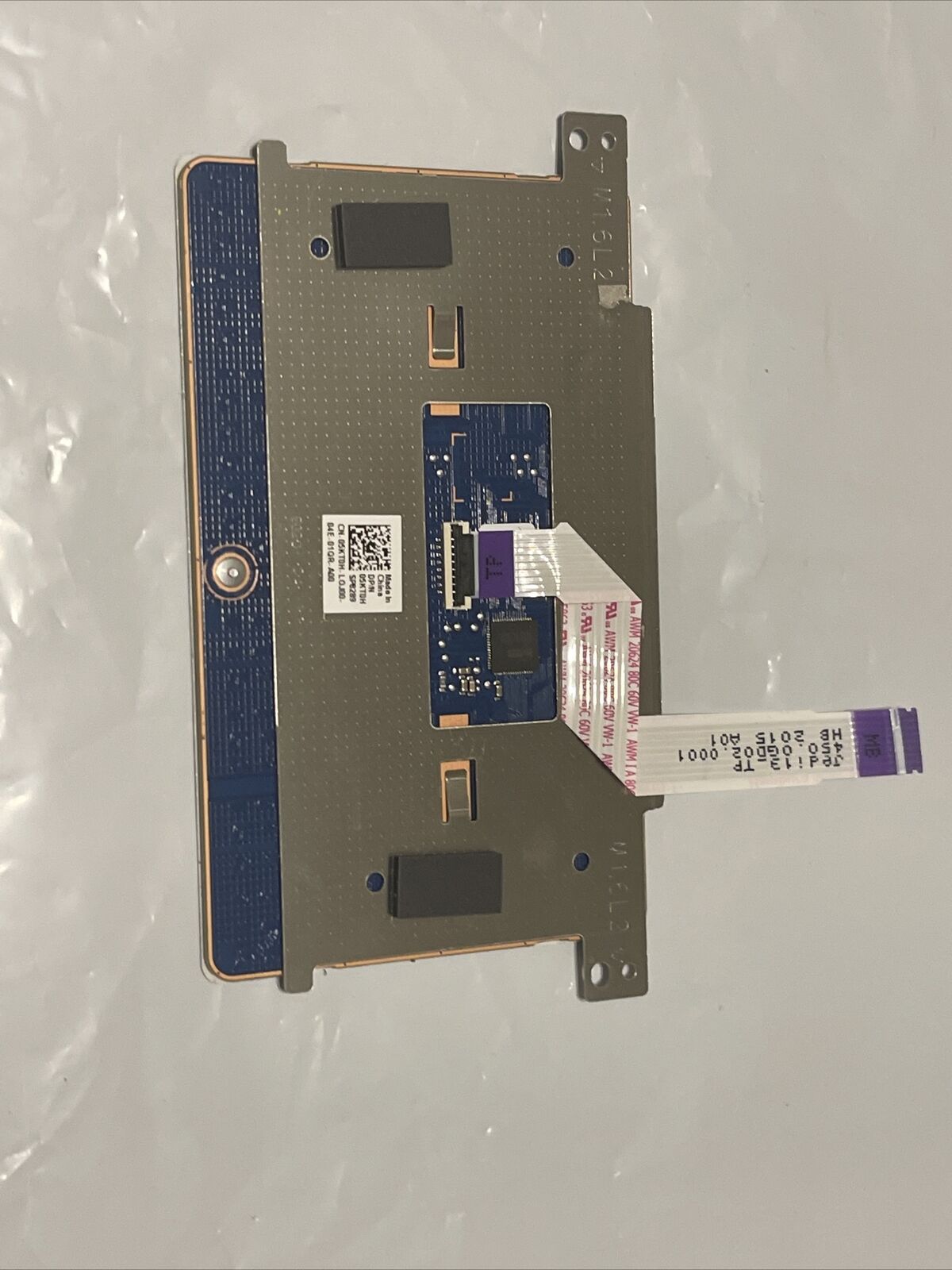 Genuine Dell Inspiron 13 7390 LCD Touchpad Sensor Board Cable Silver 5KT0H B2