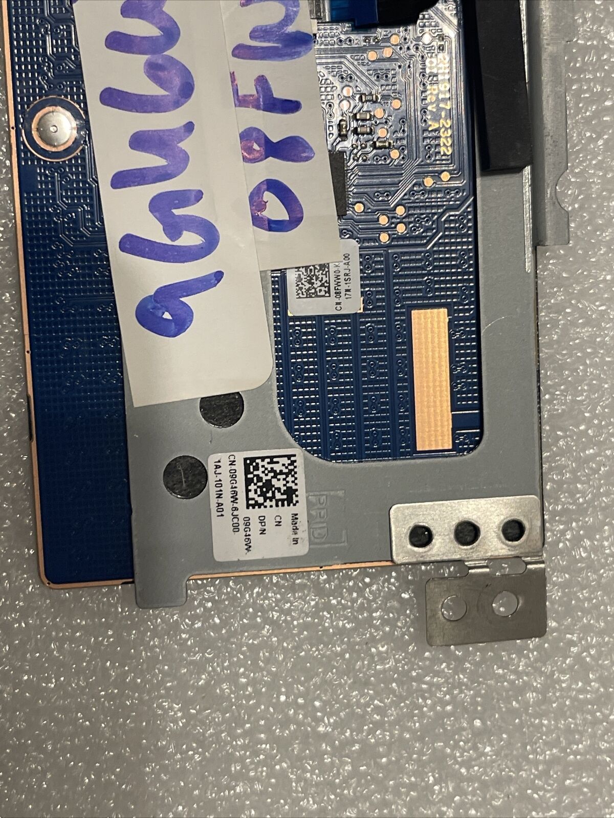 Dell G15 Ryzen Edition Touchpad With Cable G15RE 8FH77 8FWW0 9G46W H1 B1