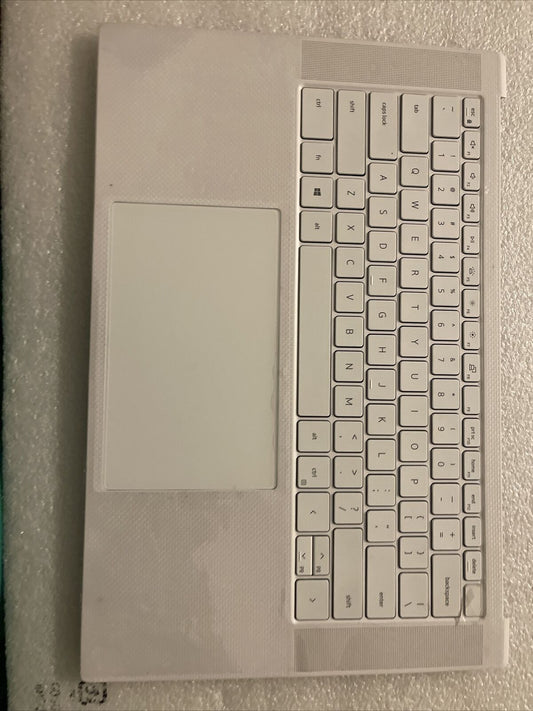 New Dell XPS 9500 9510 Palmrest Touchpad US English Backlit Keyboard DTXVP S1 H2