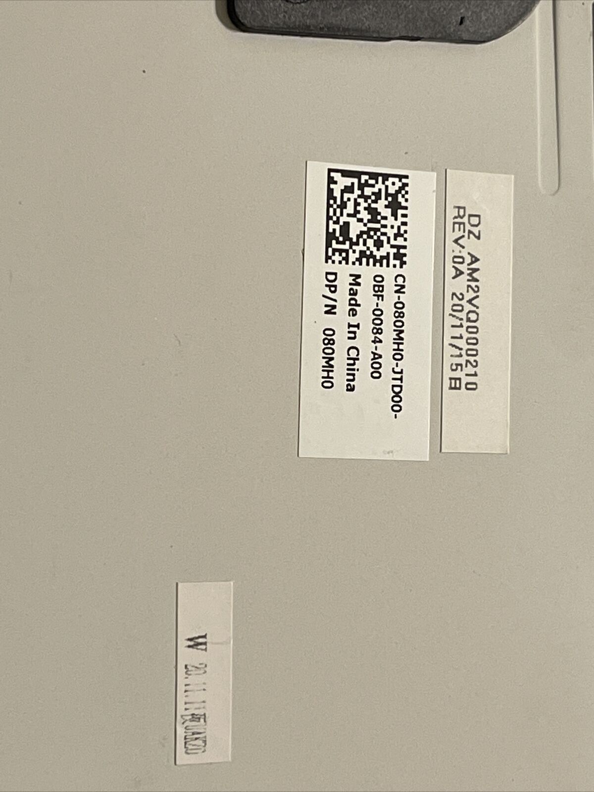 Dell Alienware M17 R3 laptop Bottom Base cover white 80MH0 080MH0 080MH0 b6