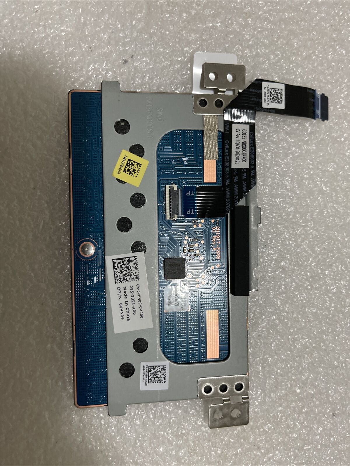 New Genuine Dell G15 Ryzen Edition Touchpad W Cable G15RE Black 8FWW0 VHN09 N1T4