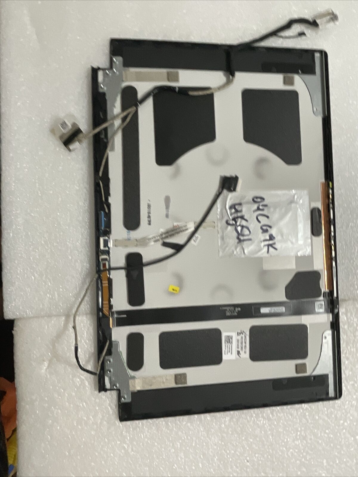 Dell Alienware M15 R5 R6 Laptop LCD Back Cover Camera Cable 04CG9K H5Q1 Dented