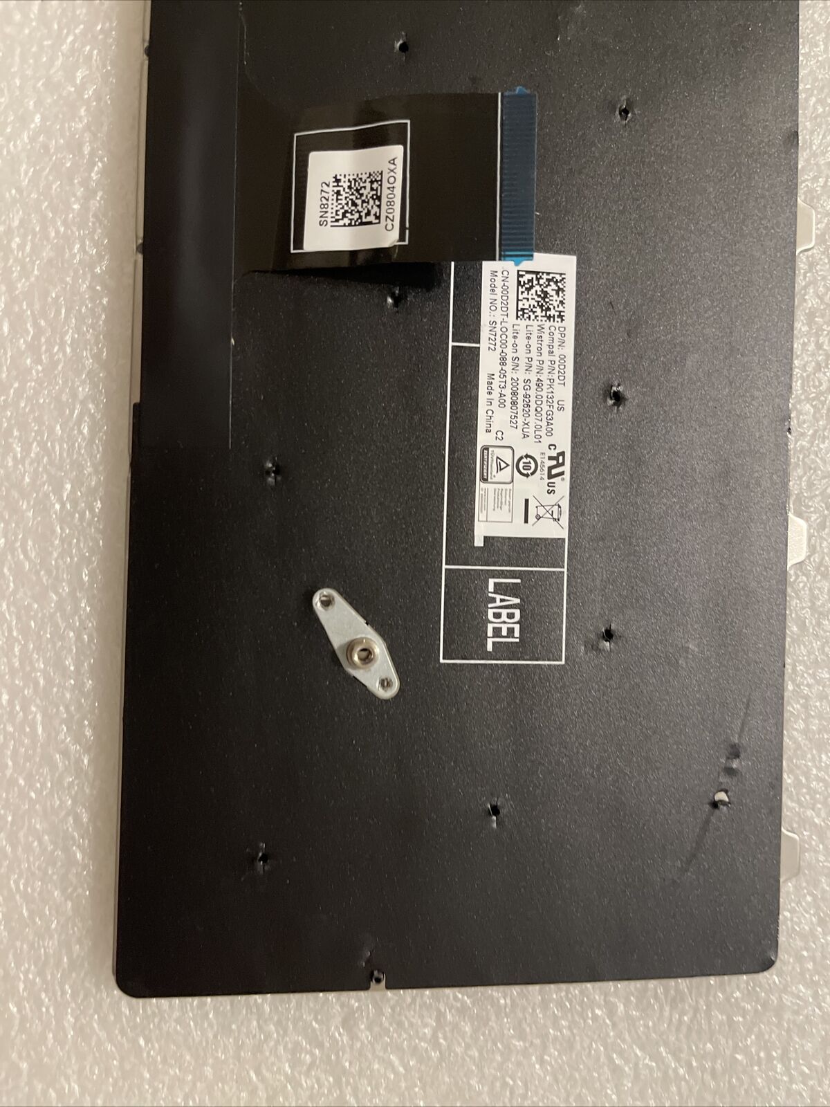 Genuine DELL Chromebook 11 3100 3110 3180 3189 5190 Keyboard 00D2DT 0D2DT sm4