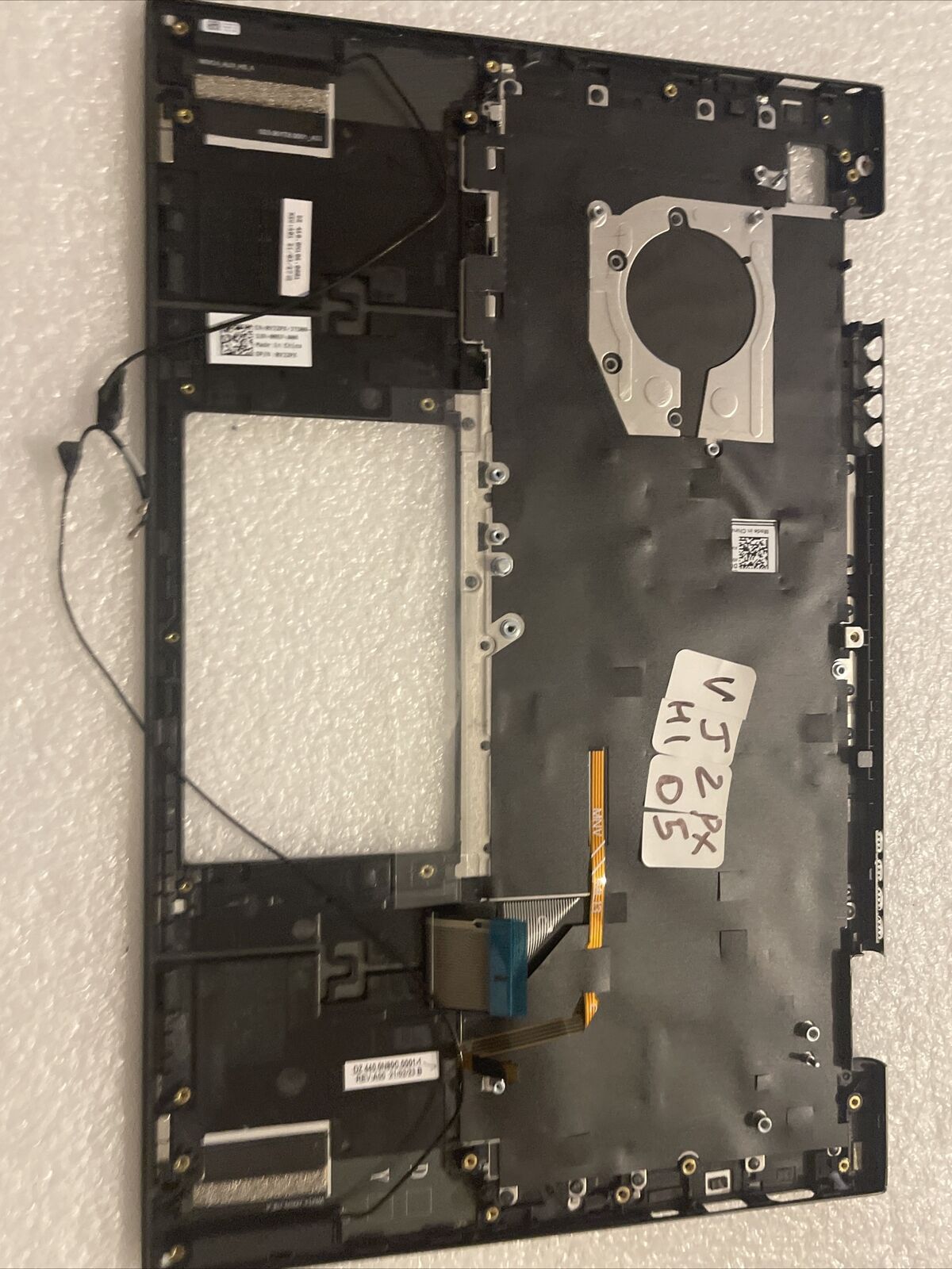 DELL INSPIRON 7415 LAPTOP PALMREST SPANISH BACKLIT KEYBOARD VJ2PX H1 D5 Grade A