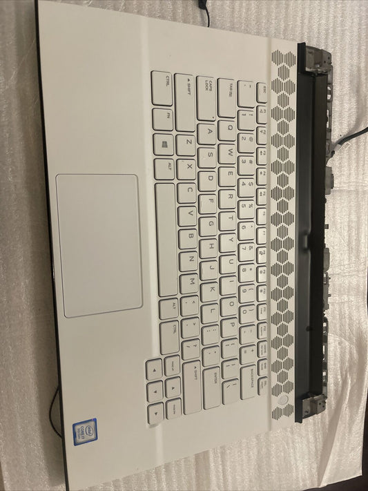 GENUINE DELL Alienware M15 R2 Palmrest US English Backlit Keyboard 0MVM8D H1 P5