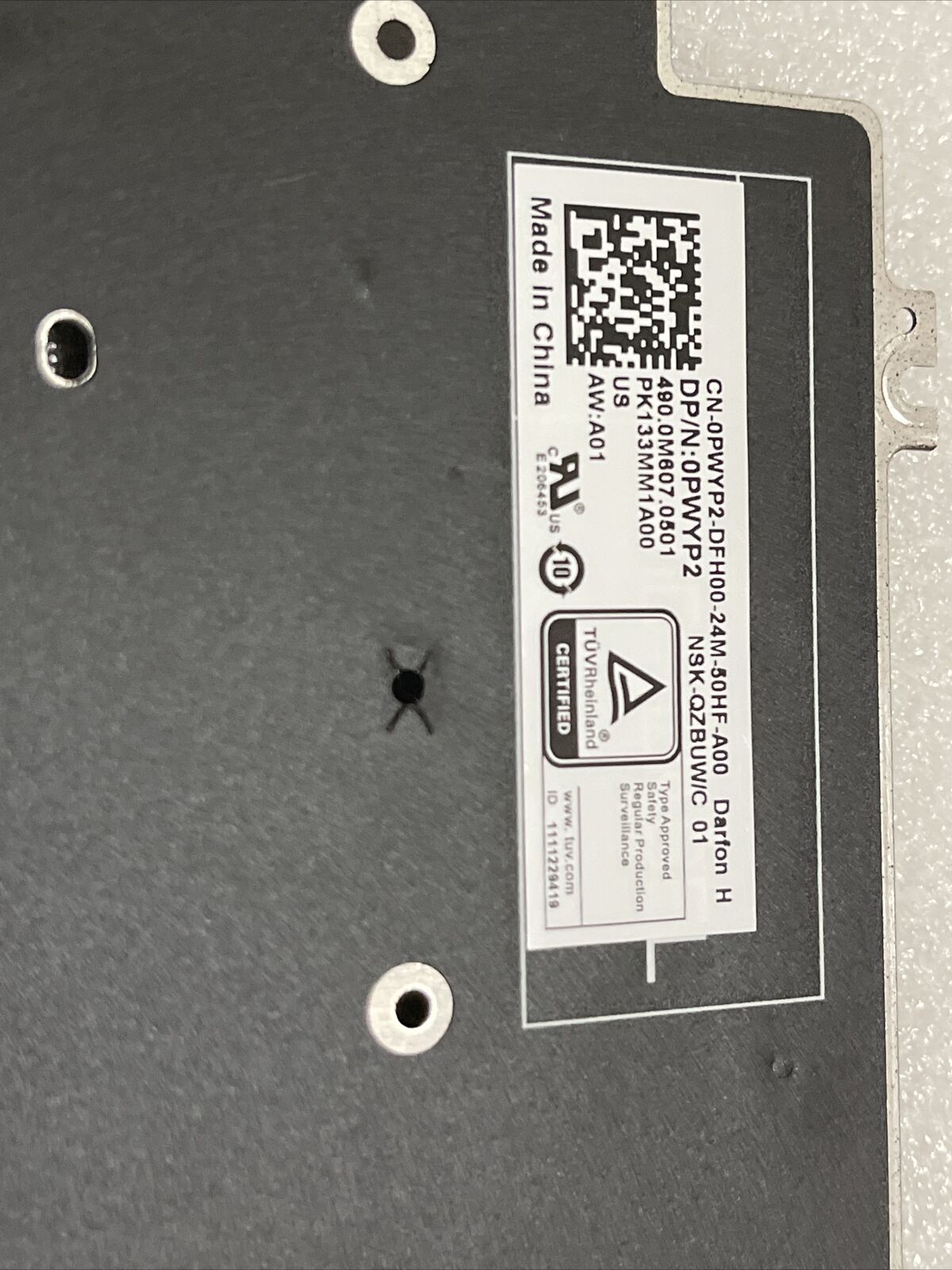 New Dell Latitude 5520 5521 5540 Precision 3560 US Keyboard - PWYP2 0PWYP2 B2
