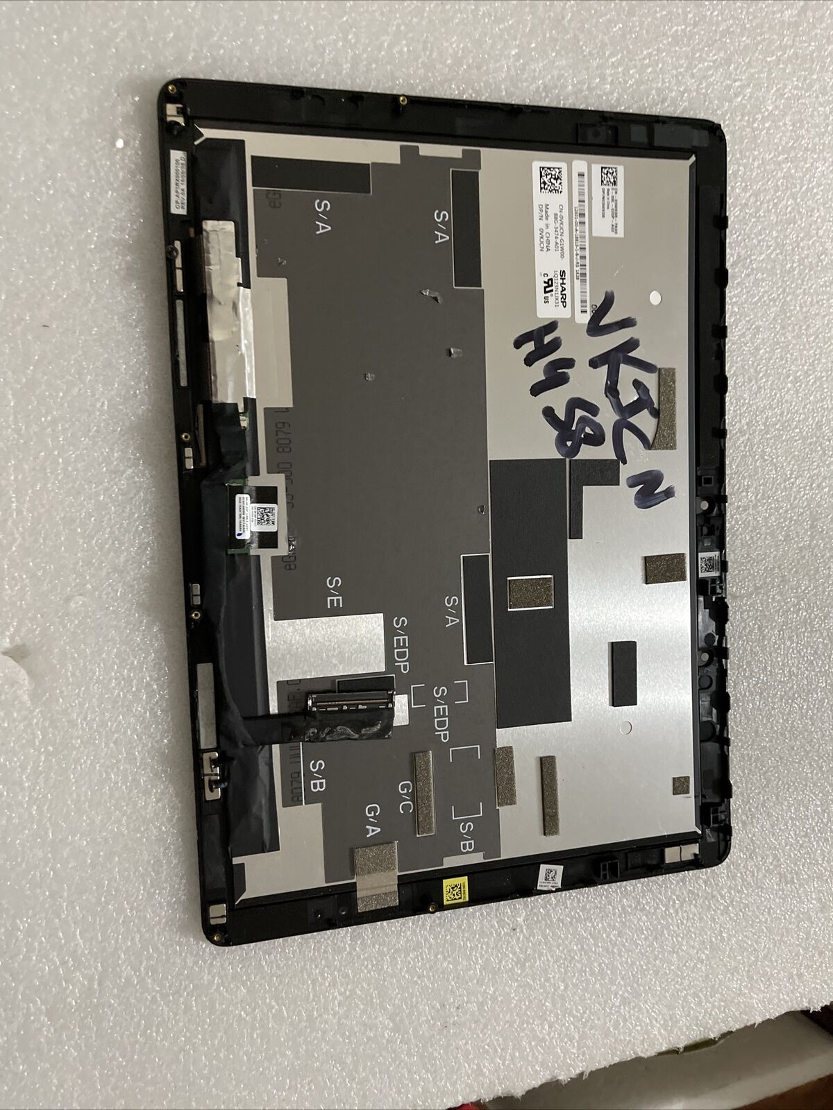 Genuine Dell Latitude 5285 5290 2in1 12.3" FHD LED LCD Touch Screen VKJCN T8