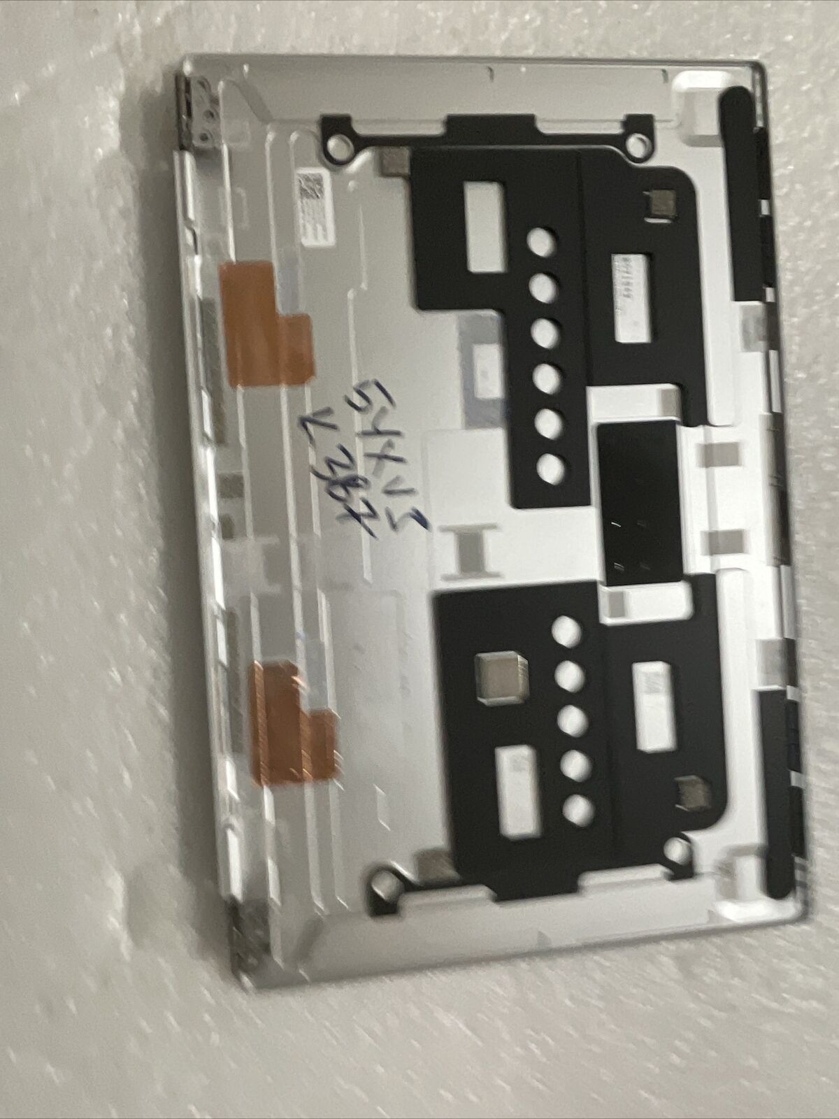 Dell XPS Plus 9320 OLED LCD Back Cover Hinges Platinum 29WPH 5YXVJ K3 B7