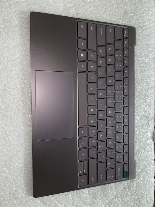 Genuine Dell XPS 13 9315 Touchpad Palmrest Backlit US Keyboard Violet TCFFP KTP9