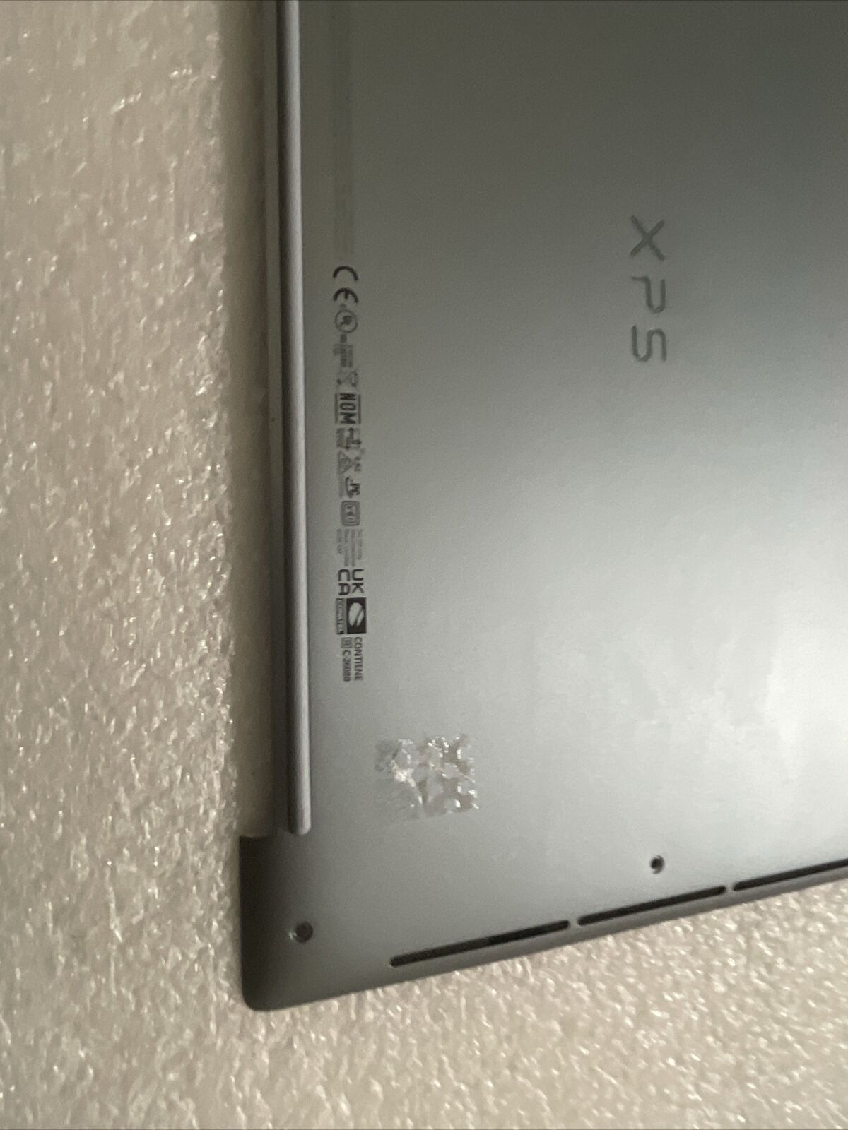 Genuine Dell XPS 13 9315 2022 Bottom Base Cover BLUE 0Y9PFC Y9PFC H5 C6 Dented