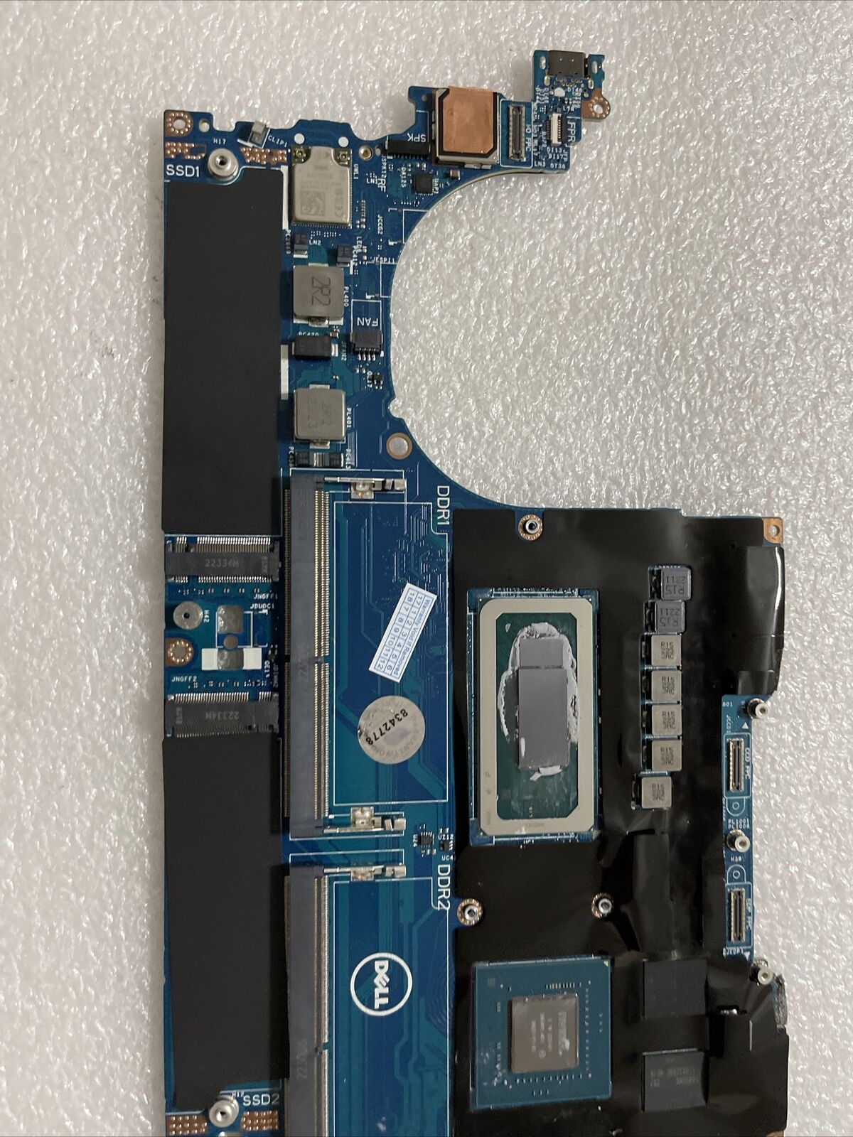 GENUINE DELL XPS 15 9520 MOTHERBOARD i7 1260P 4.7GHz NVIDIA RTX 3050 Ti F6K9V B8