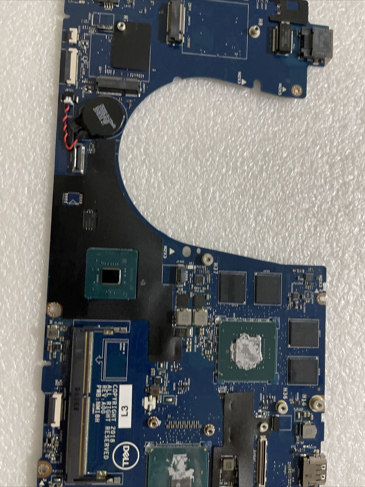 Genuine DELL Precision 3530 Motherboard I5-8400H LA-F712P V3DD4 0V3Dd4 B7
