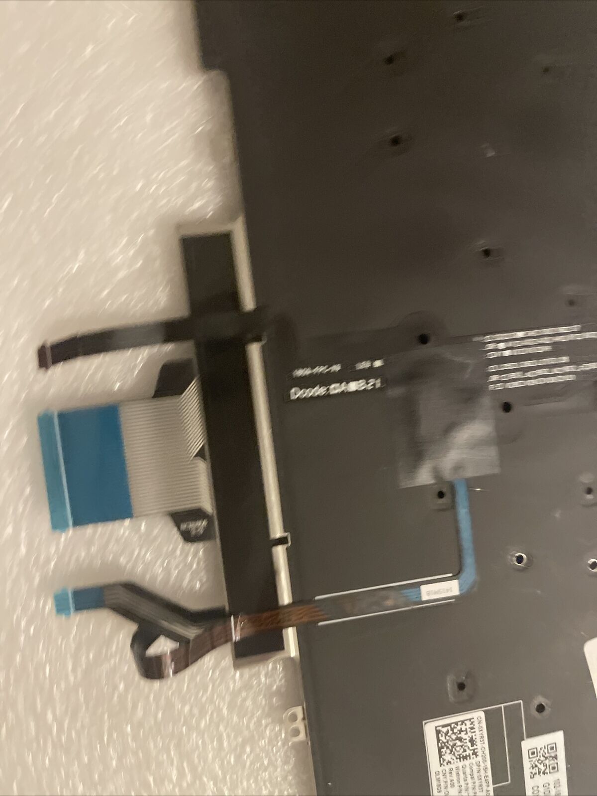 Genuine Dell Latitude 5500 5501 5510 Laptop Backlit Spanish Keyboard 0XYR3T T8