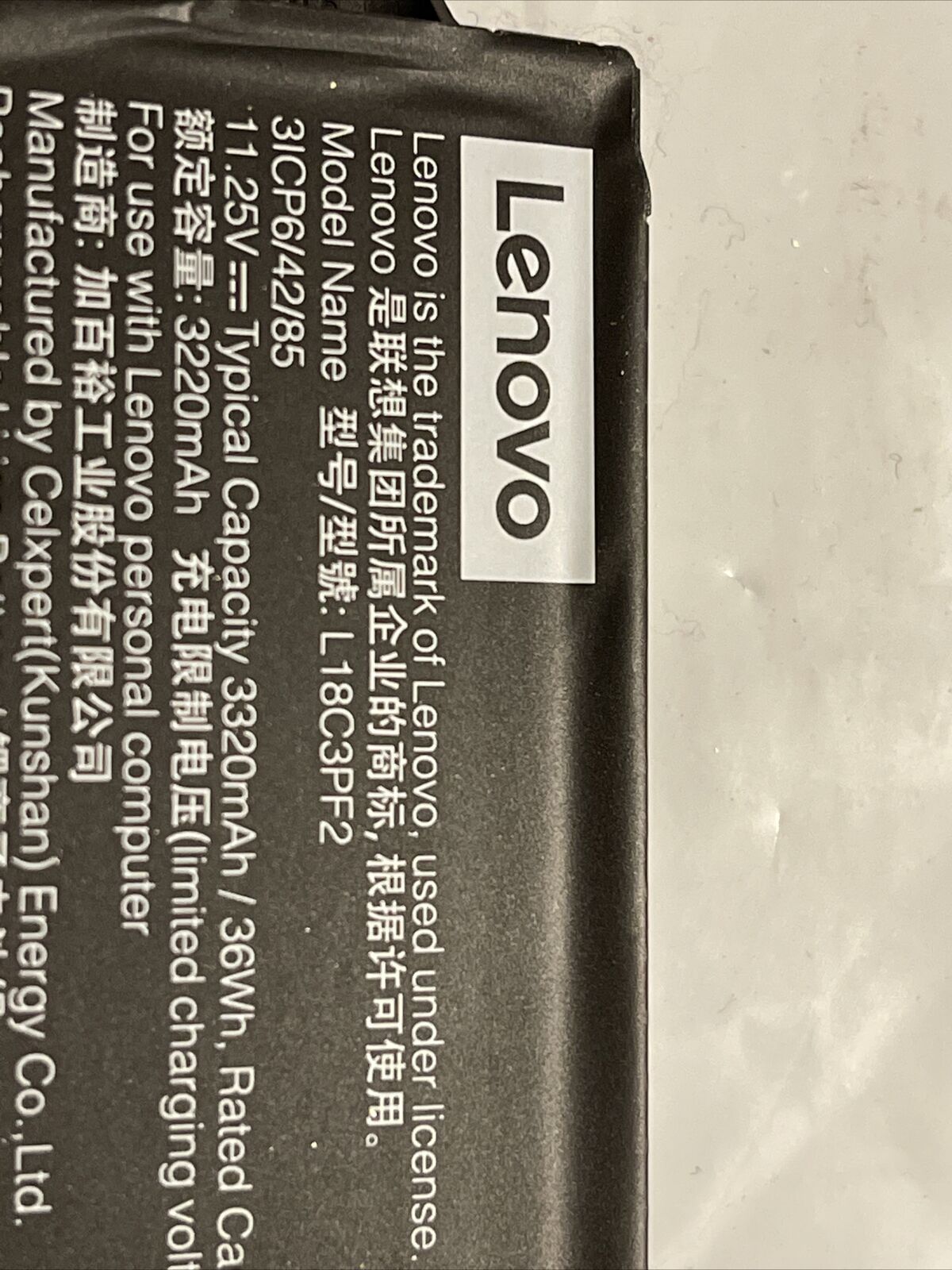 Genuine Battery Lenovo Ideapad L340-15API L340-17IWL V155-Series L18C3PF2 ata X7