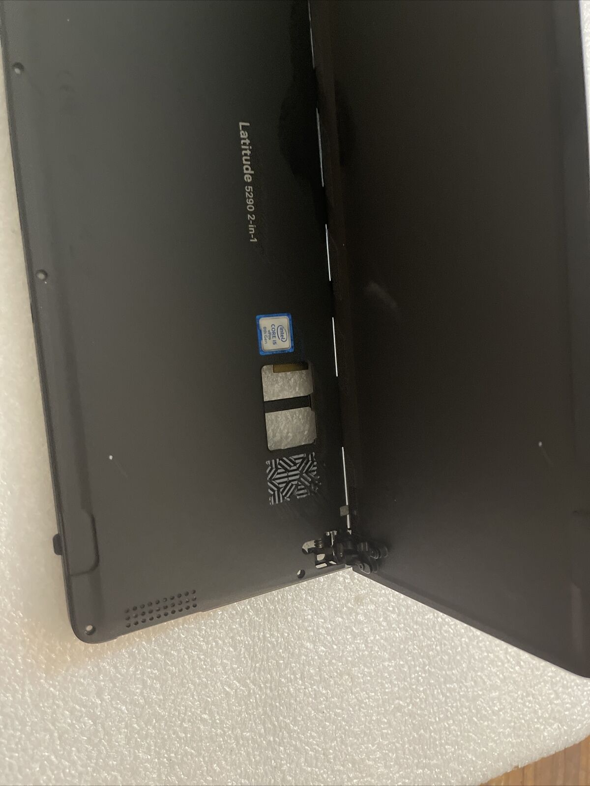 GENUINE DELL LATITUDE 12 5290 LCd Top Back Cover Extras Black T17G TKR19 H5 B7
