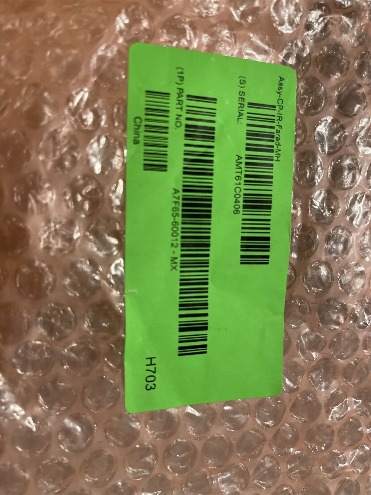 HP OfficeJet Pro 8620 lcd screen Printer Main Logic Formatter Board A7F65-60001