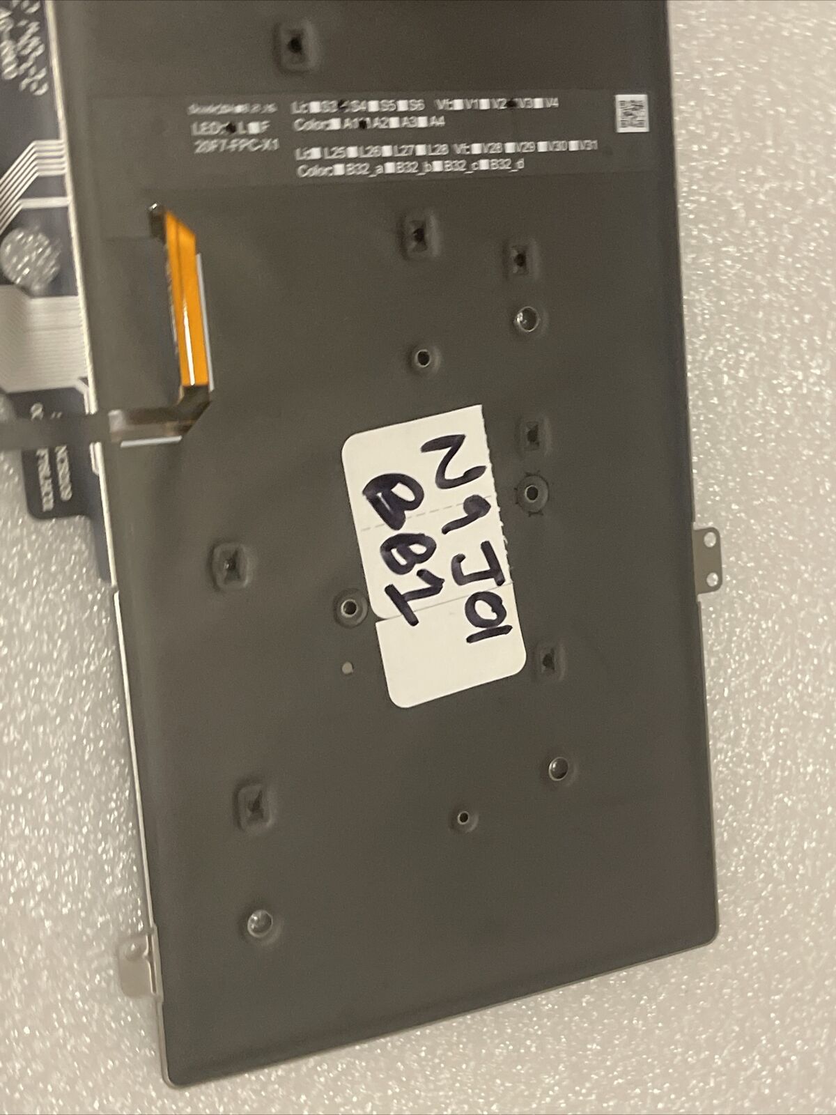 Genuin DELL Latitude 5420 7420 7520 2021 Backlit Brazilian keyboard N9J01 Bb1