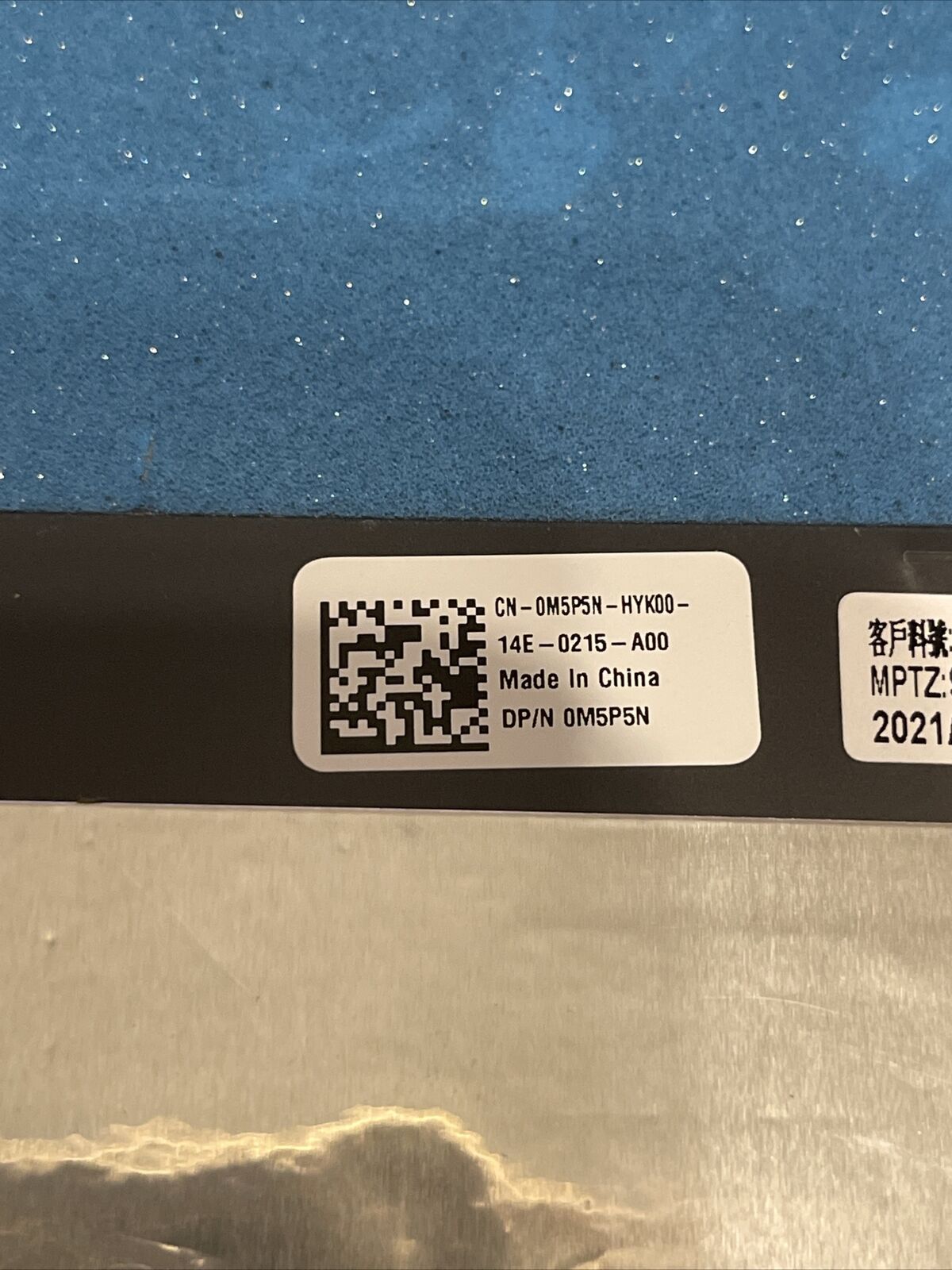 Dell Inspiron 15 5593 15.6" Laptop LCD Top Back Cover M5P5N 0M5P5N C2