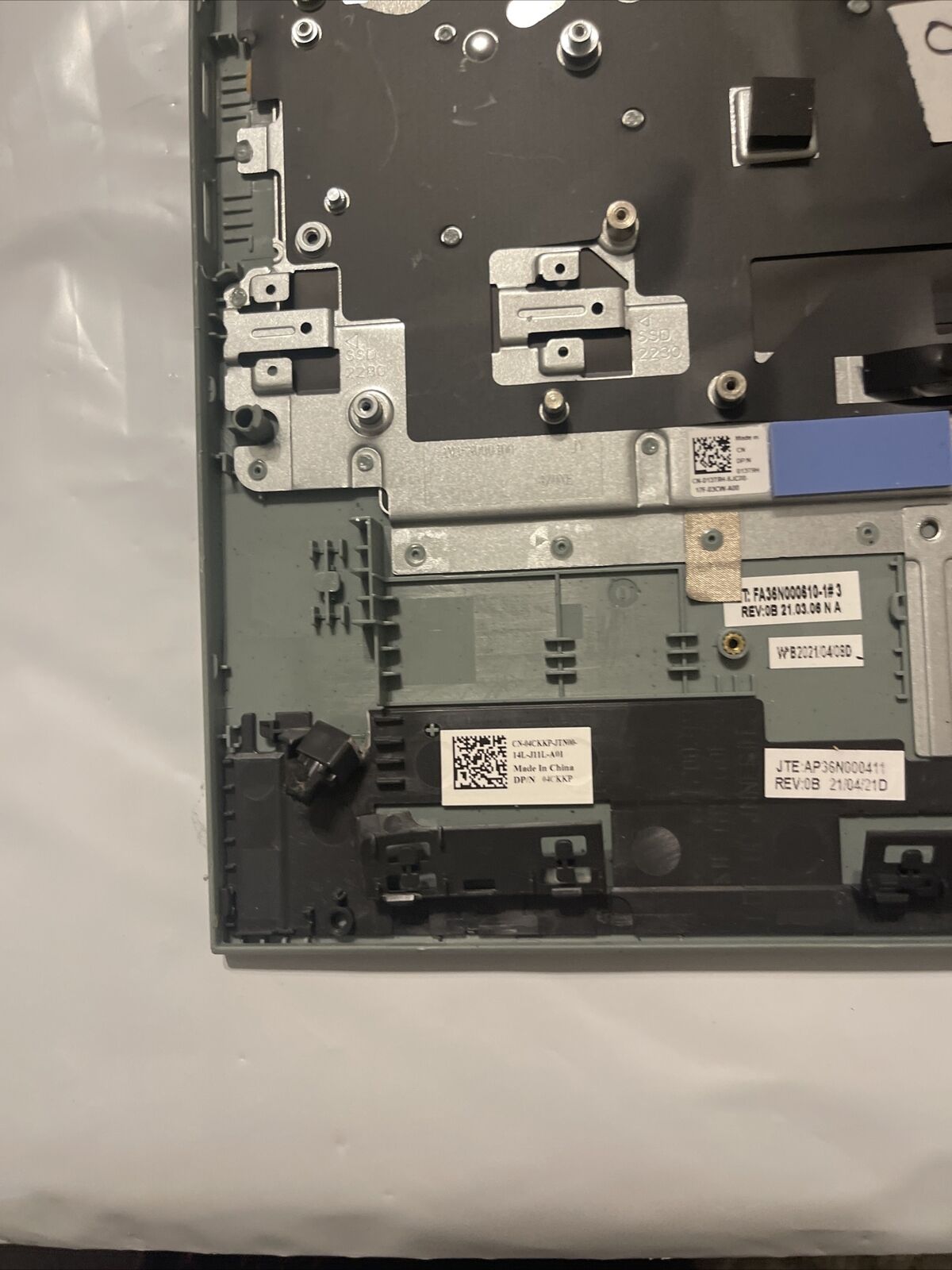 Genuine DELL G15 5510 5511 5515 Palmrest Keyboard 04CKKP 4CKKP T1