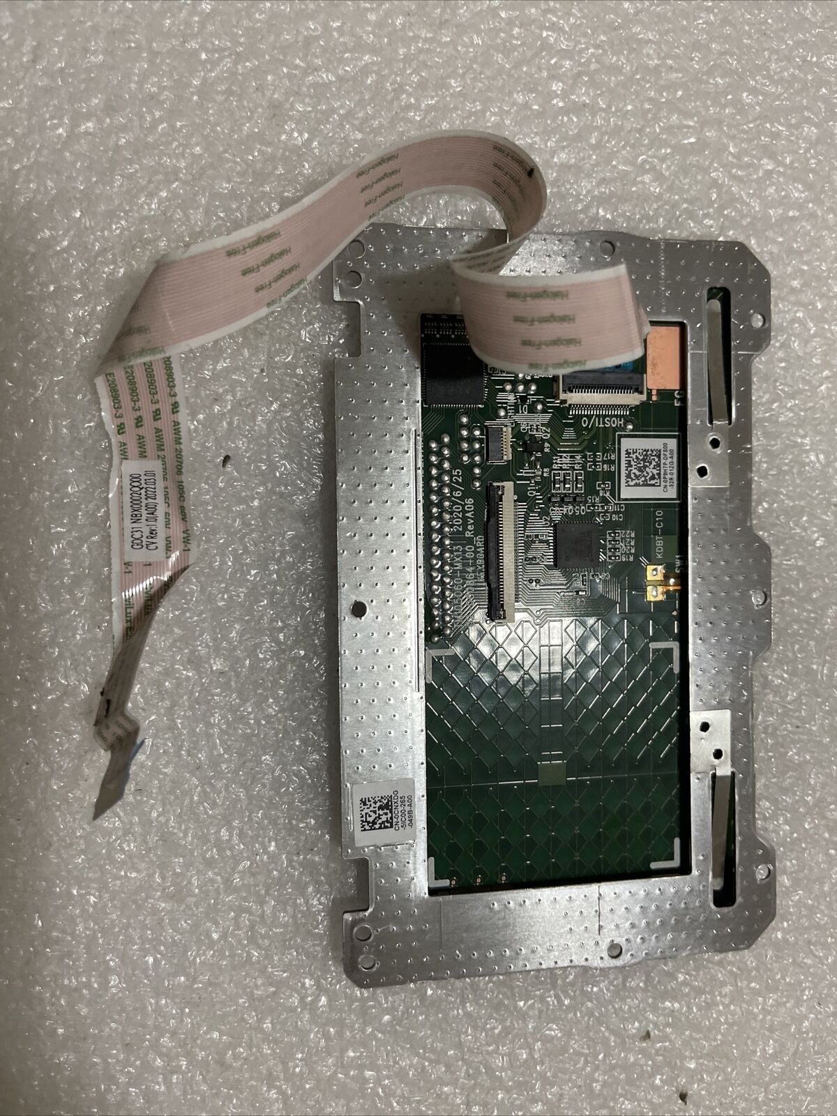 Genuine Dell Latitude 7320 Touchpad With Cable Black P541V P9H7P C1 T1