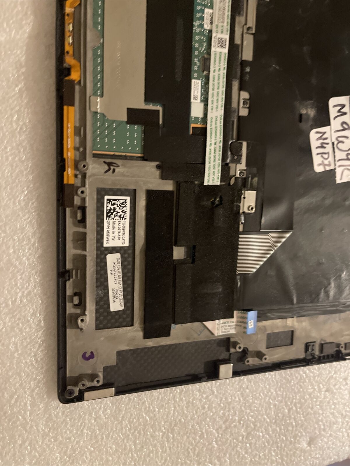 Genuine Dell XPS 9575 Palmrest Touchpad US Backlit Keyboard M9W9K N4 P7