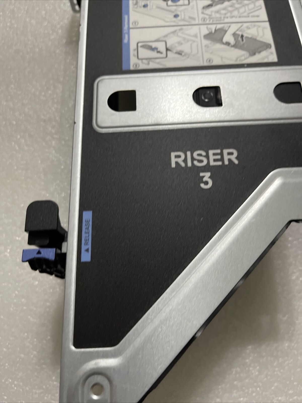 Dell R750/R7525 Riser 3B 2x8 FH With Bracket 5w43g 05W43G H1 K3