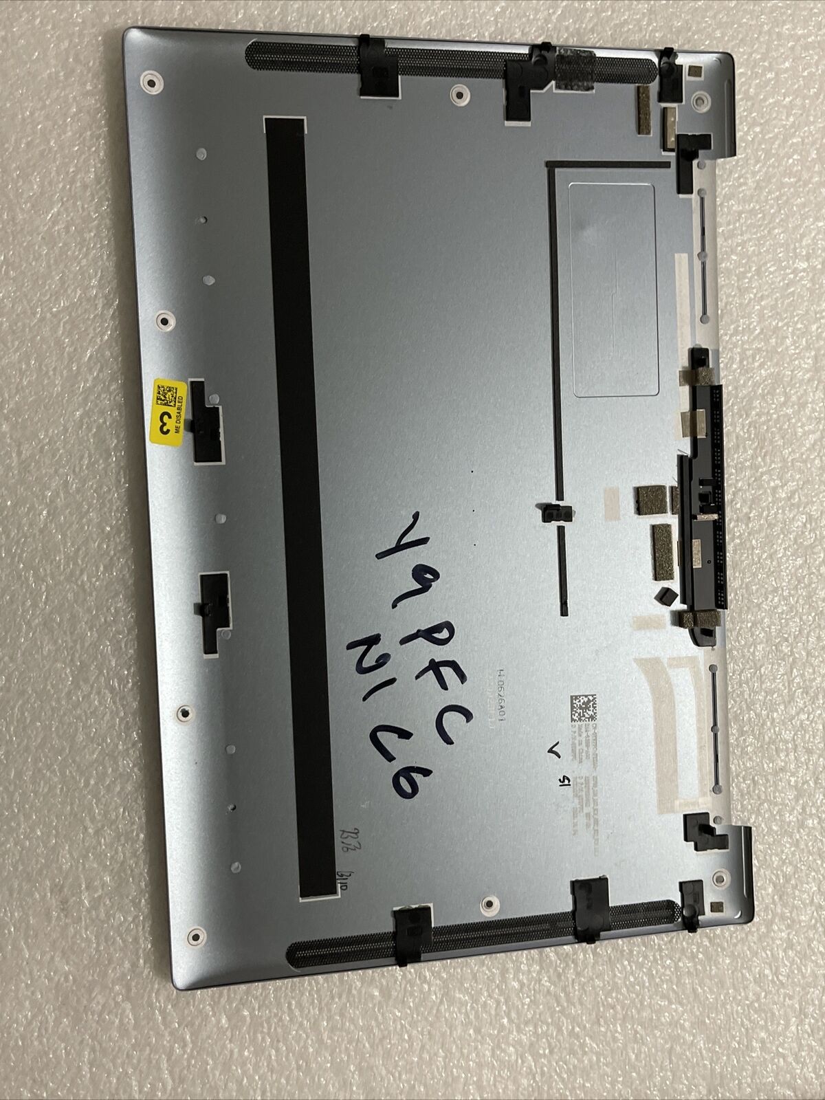 Genuine Dell XPS 13 9315 2022 Bottom Base Cover BLUE 0Y9PFC Y9PFC H4 C6 Dented