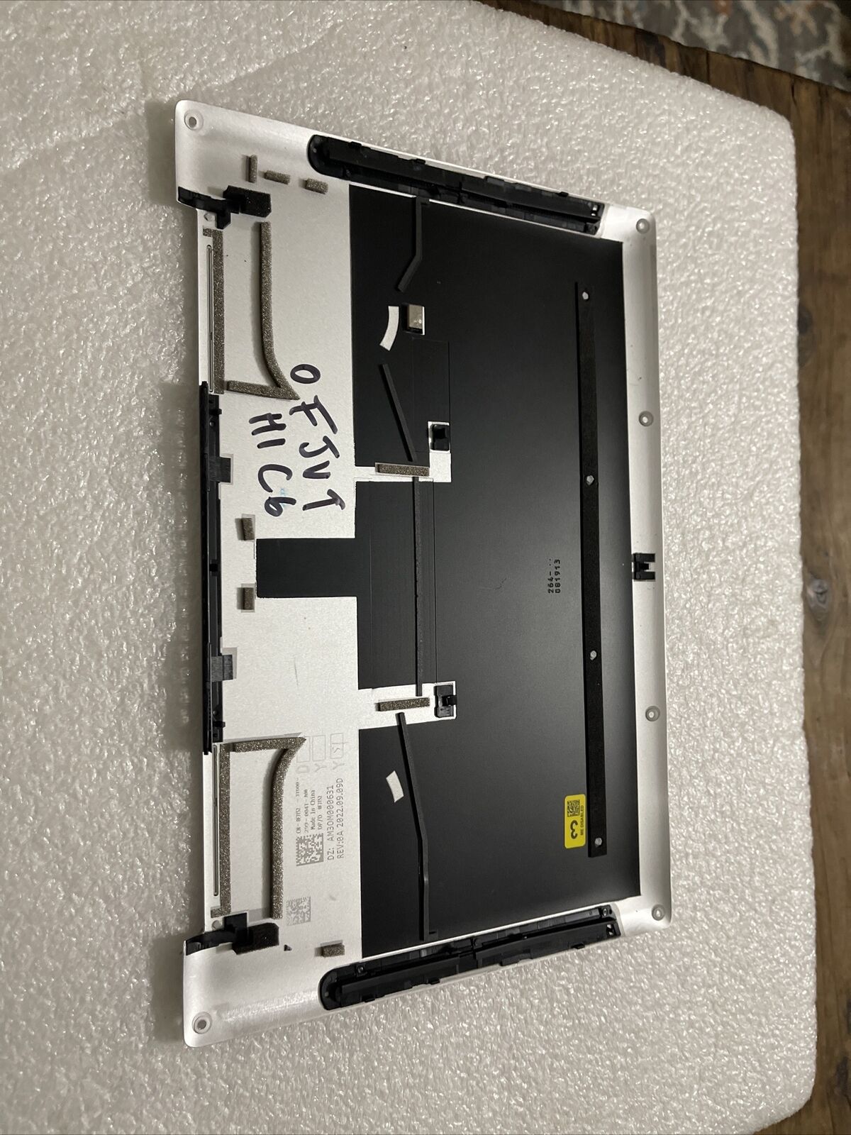 Dell XPS 13 Plus 9320 Bottom Case Low Base Cover Silver 0FJT52 FJT52 H1 B3