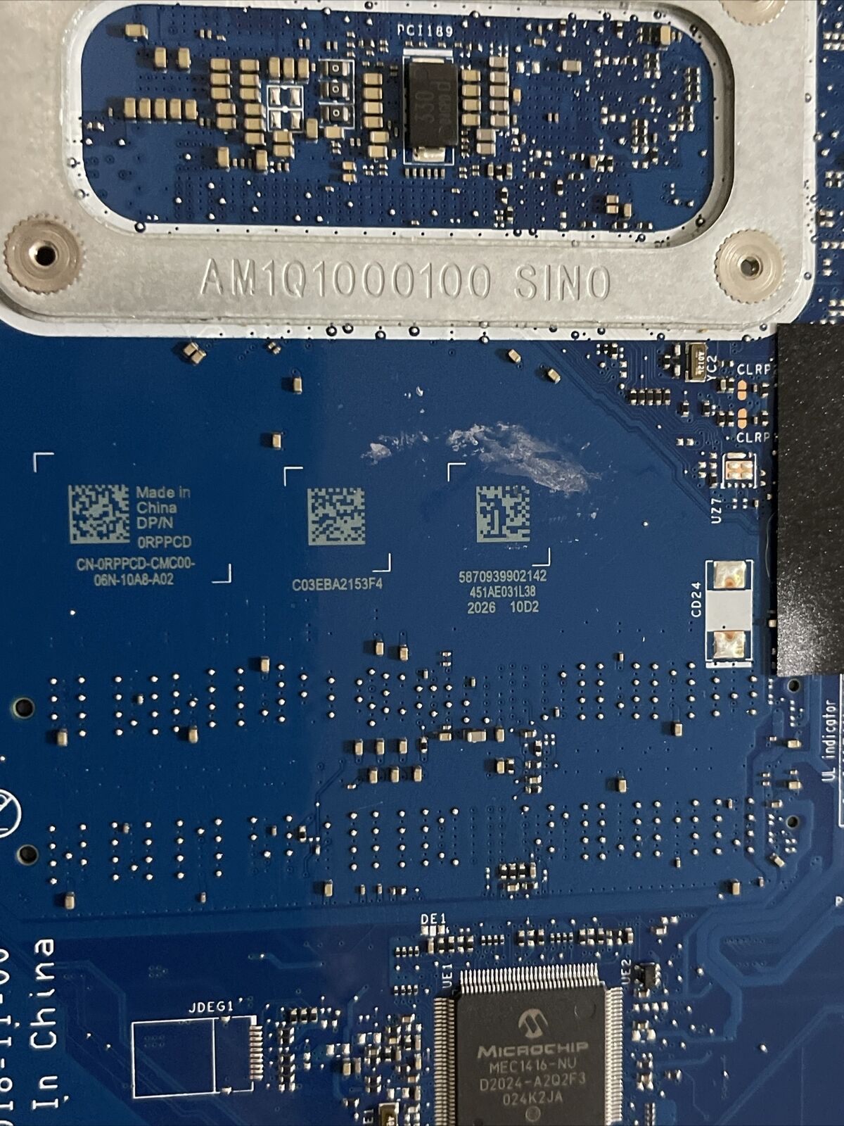 Genuine Dell Inspiron 3583 , UMA , CELERON 4205U/1.8GHZ La-G712P RPPCD 0RPPCD B6