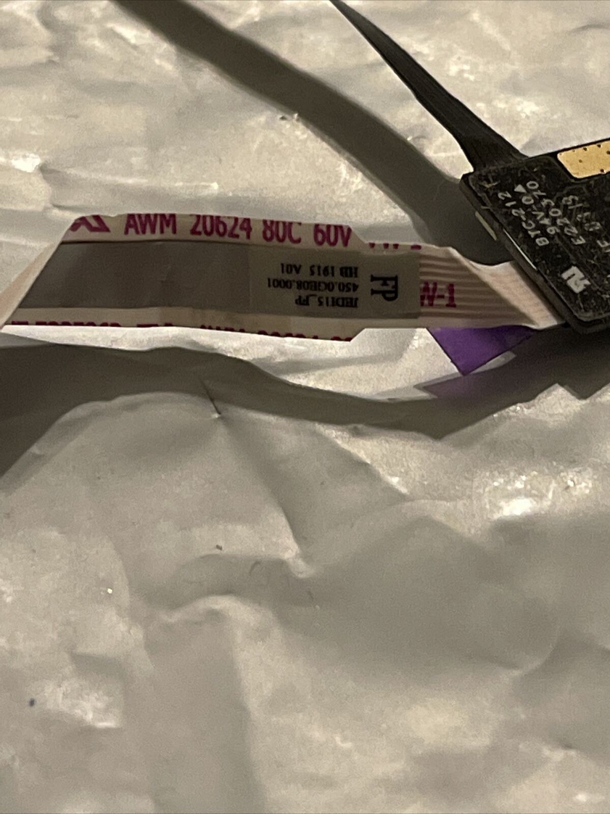 GENUINE DELL INSPIRON 15 7590 SERIES POWER BUTTON W/ CABLE F3XW35 H2