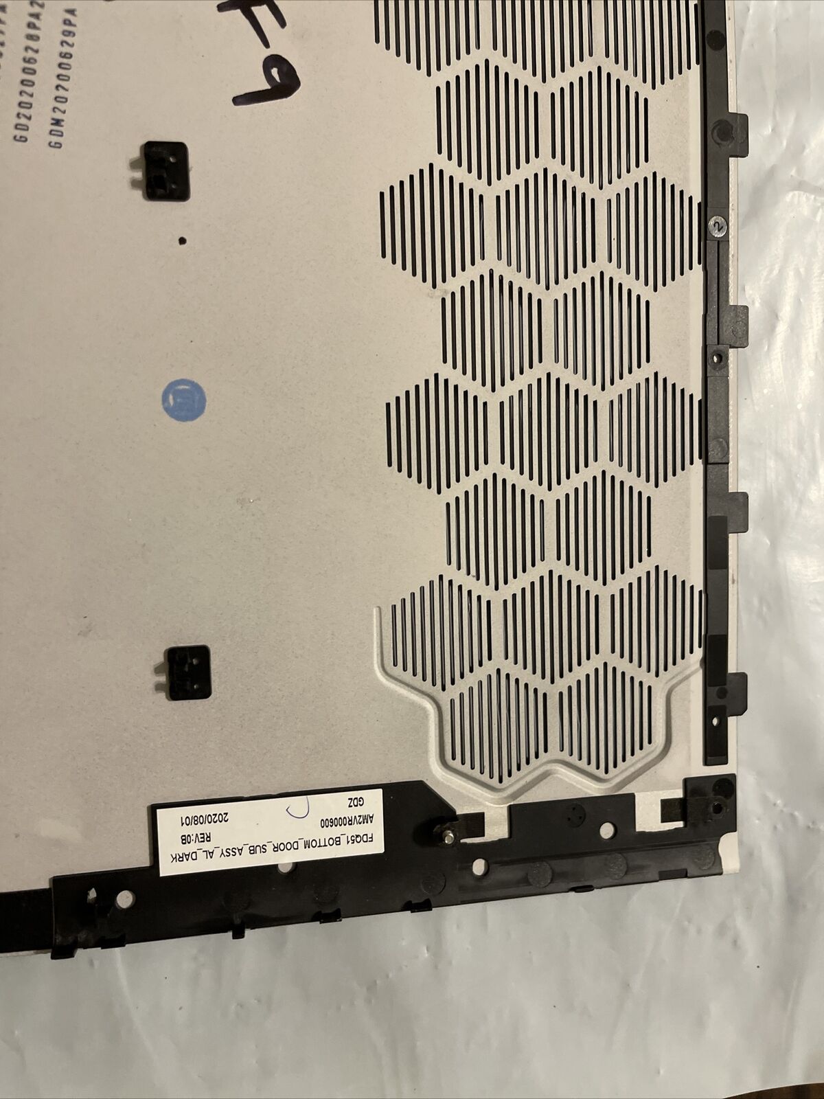 OEM DELL Alienware M15 R3 Lower Cover Base Cover Bottom Case 001PF9 01PF9 B6
