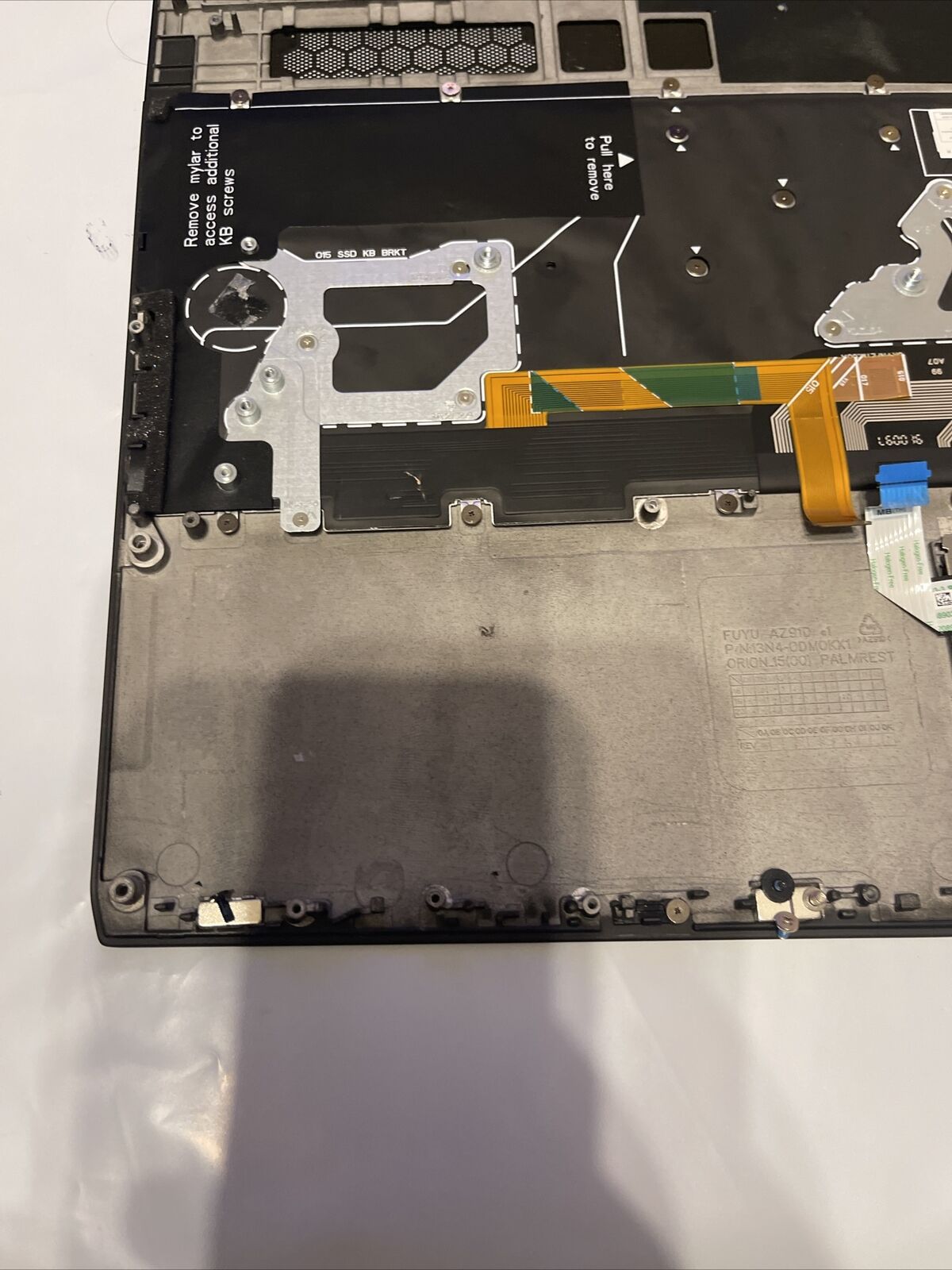 Genuine Dell Alienware M15 15.6" Laptop Palmrest Touchpad Keyboard VNPDJ P4