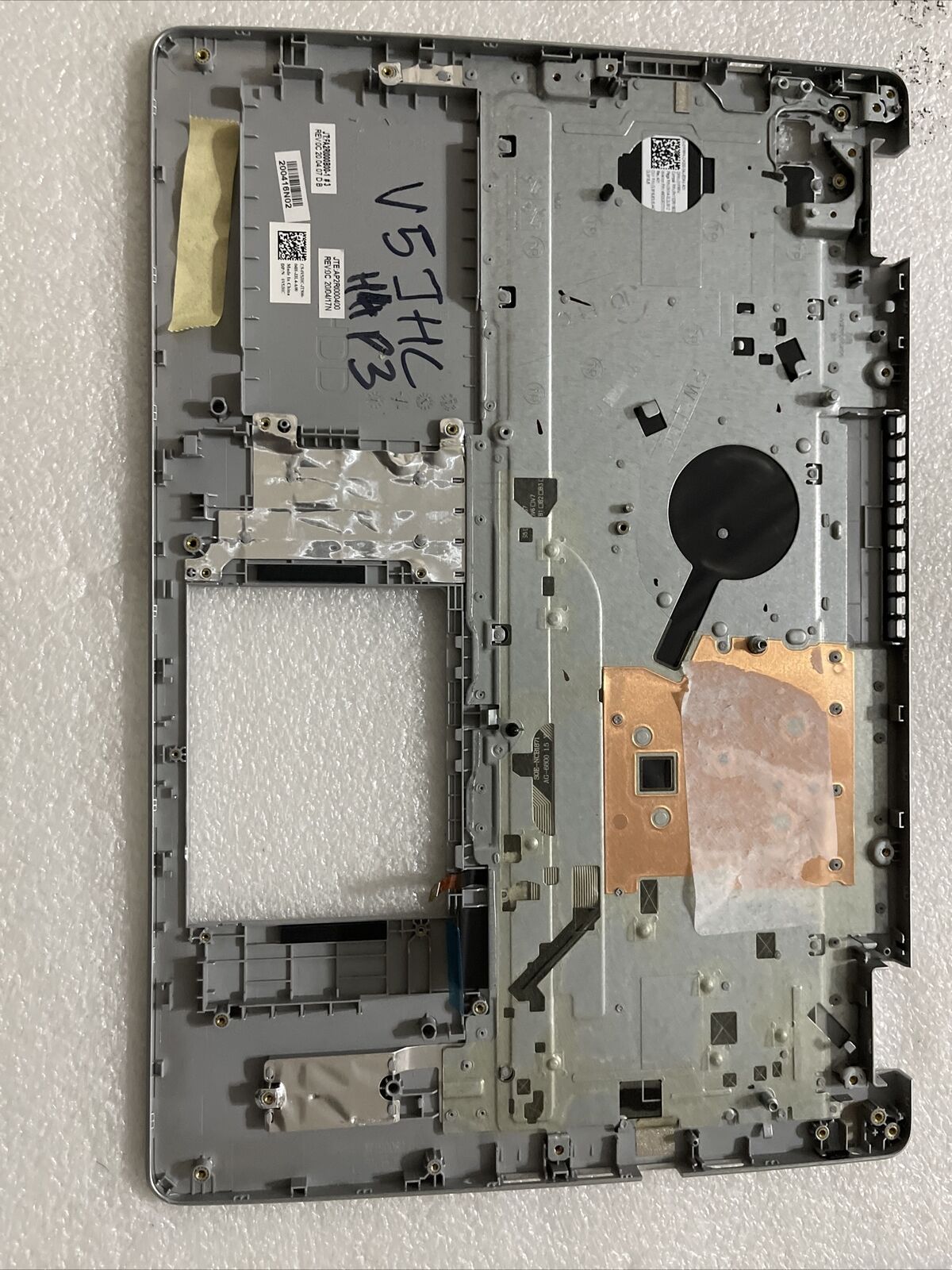 Genuine Dell Inspiron 5593 Palmrest Keyboard No BL No Type C 2X1FH V5JHC H4 P3