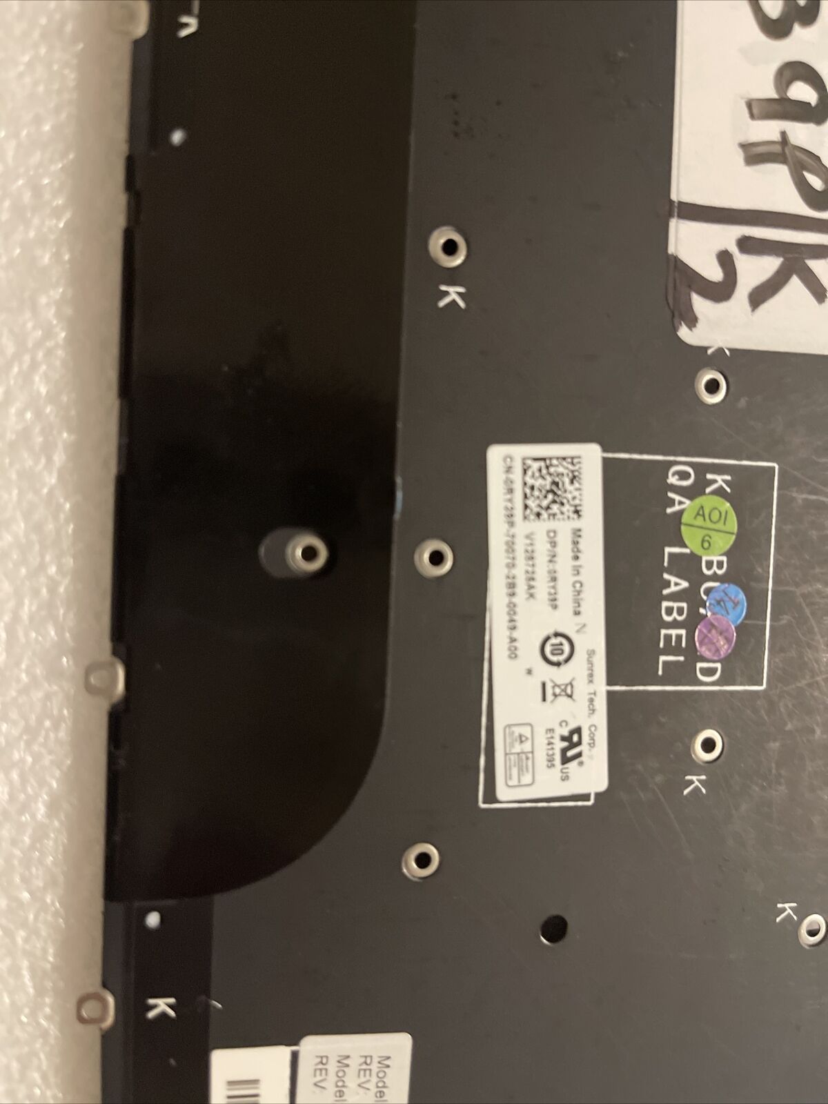 Dell XPS 13 L321X L322X 12 9Q23 9Q33 Canadian French backlit keyboard RY39P B1