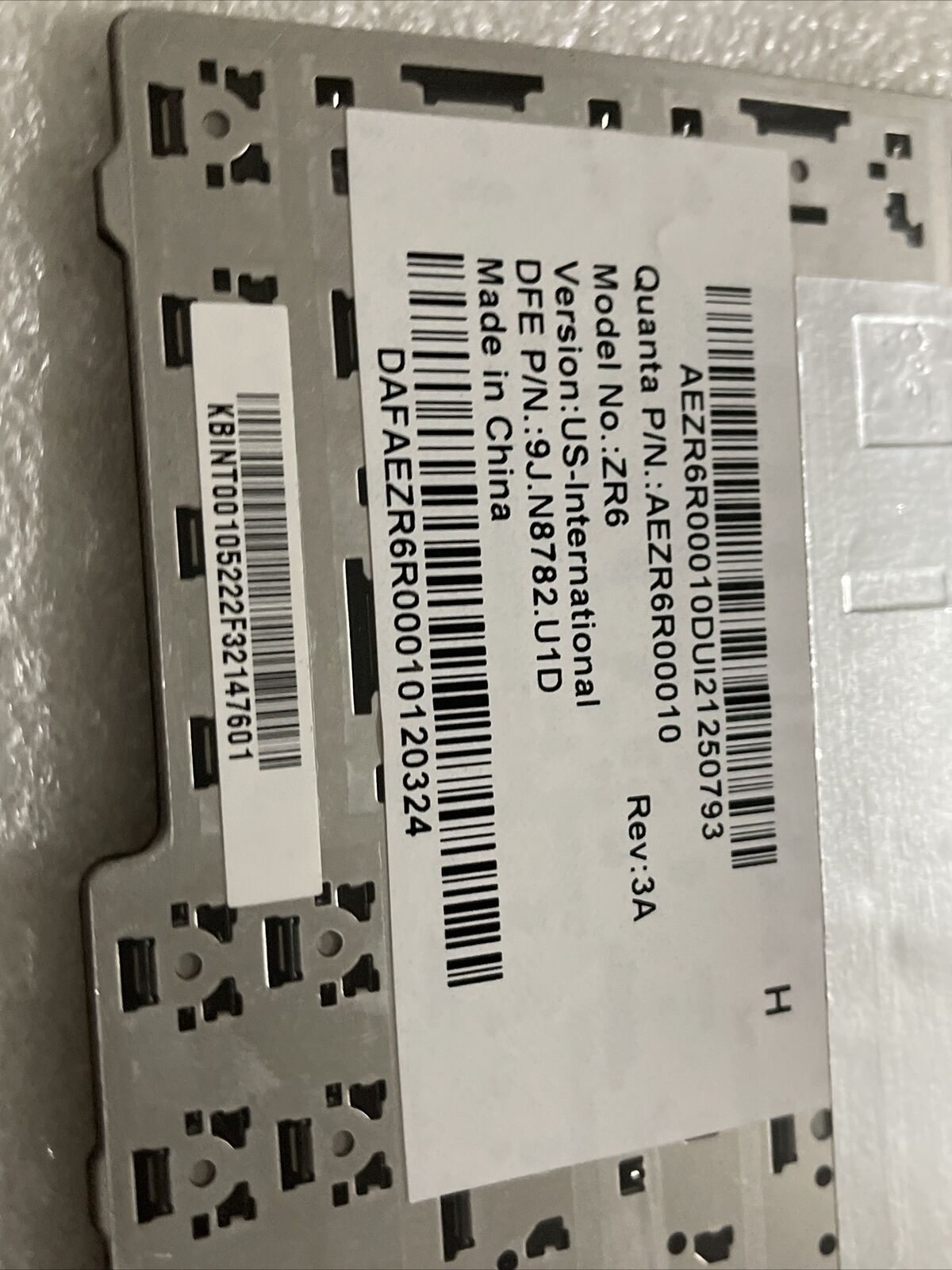 New Acer Aspire 6930-6067 US Keyboard 9J.N8782.U1D AEZK2R00010 AEZR6R00010 Sm5