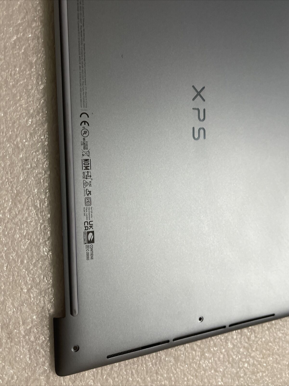 Genuine Dell XPS 13 9315 2022 Bottom Base Cover BLUE 0Y9PFC Y9PFC H4 C6 Dented