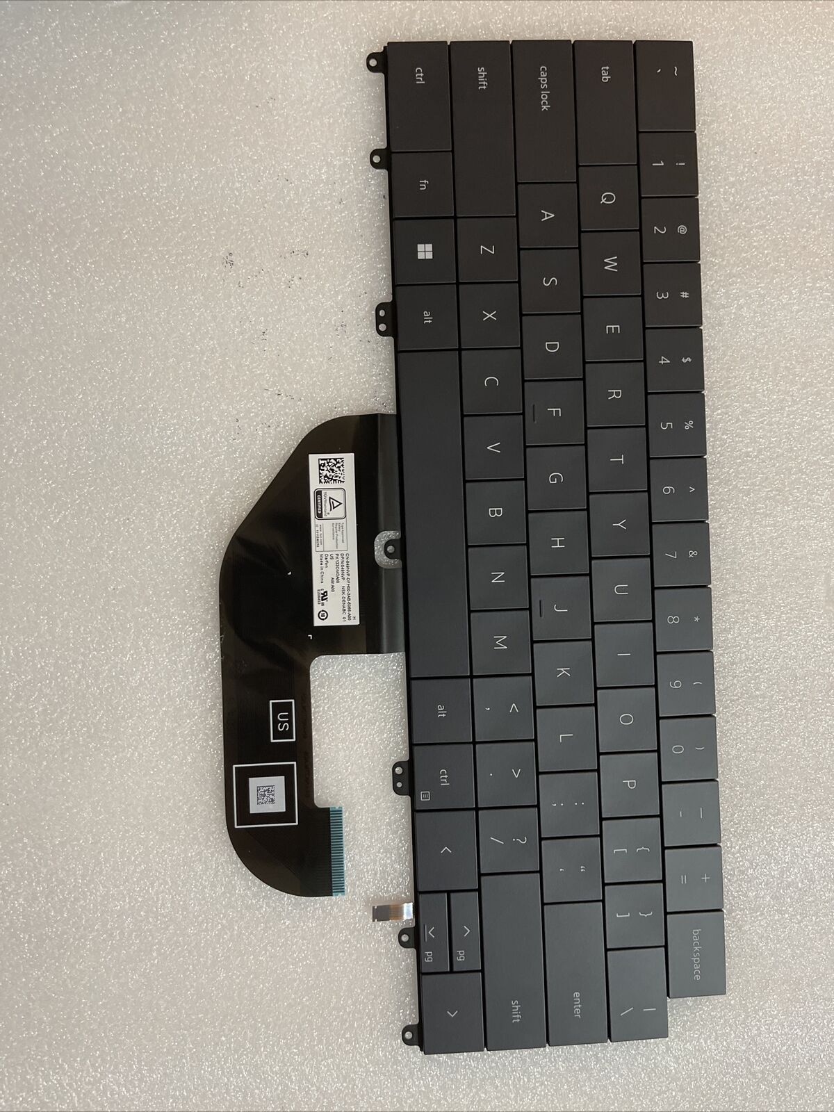 New Dell XPS 13 Plus 9320 Laptop US English Backlit Keyboard 49NVP 049NVP H1 B1