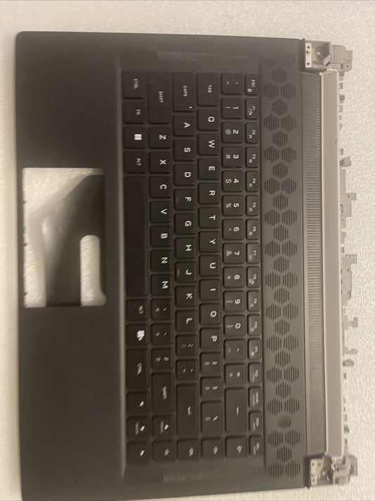 Dell Alienware X15 R1 R2 Palmrest US English Keyboard 386PV 5VHRX H1 P2 P1