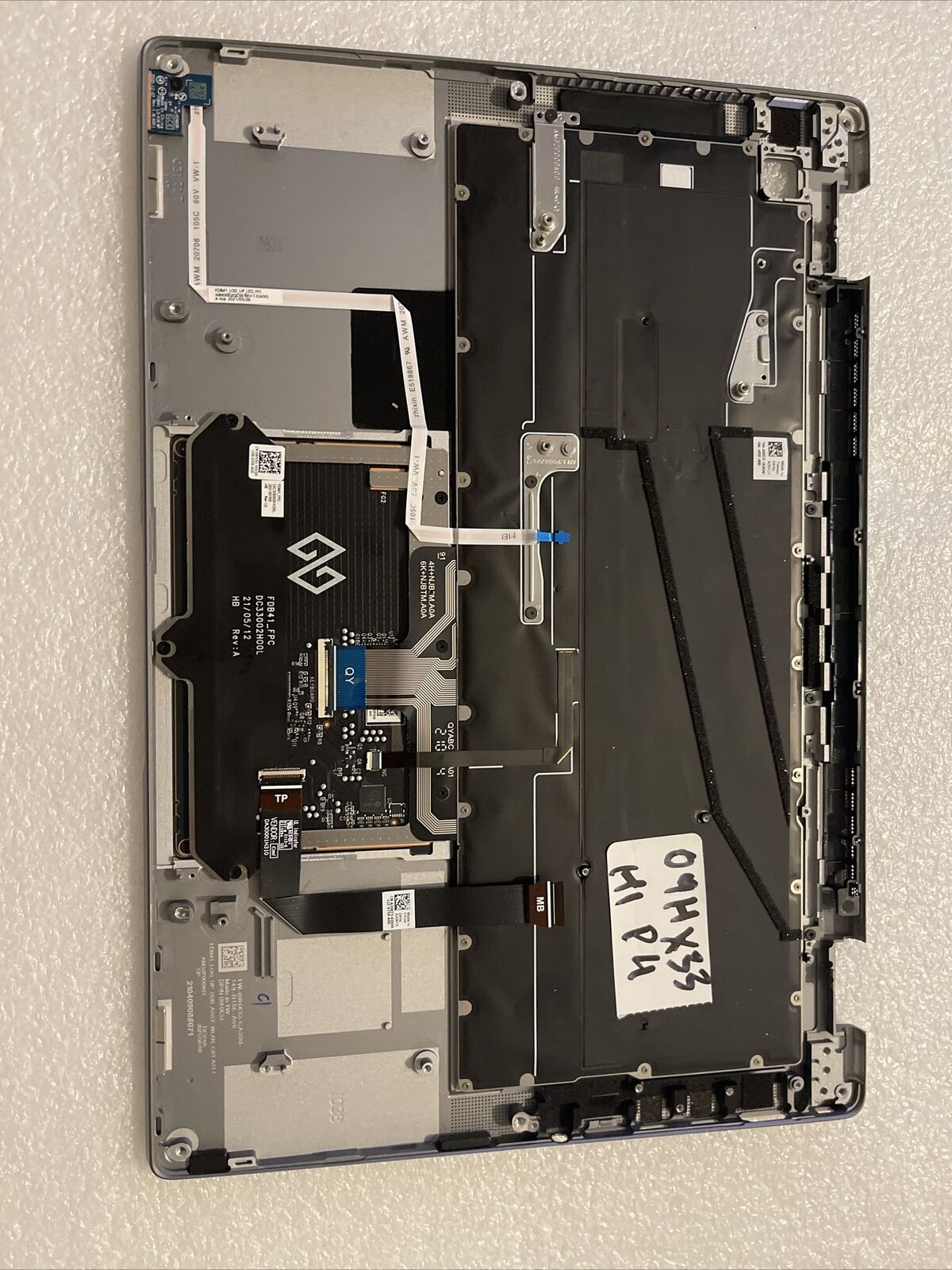 Dell Latitude 9420 2-in-1 PALMREST US BCL KEYBOARD 09HX33 9HX33 H1 P4