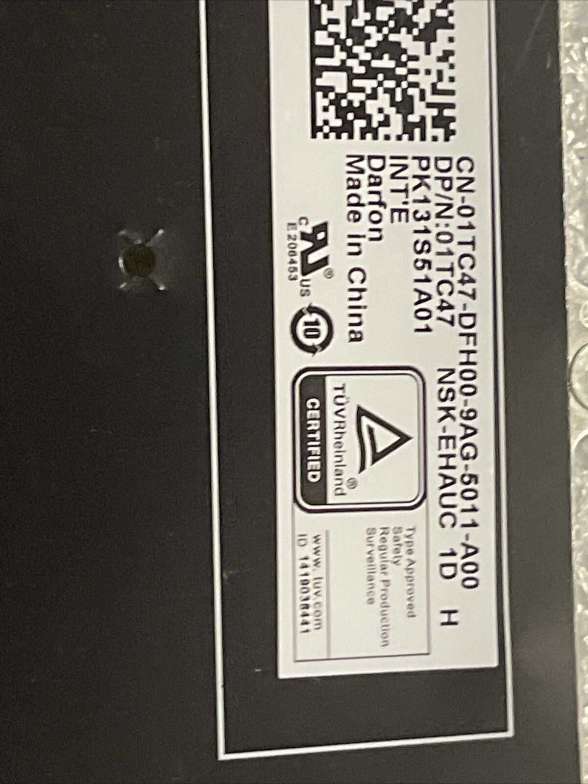 Genuine DELL Latitude 5280 7280 7380 7380 keyboard NO backlit 1TC47 01TC47 Sm4