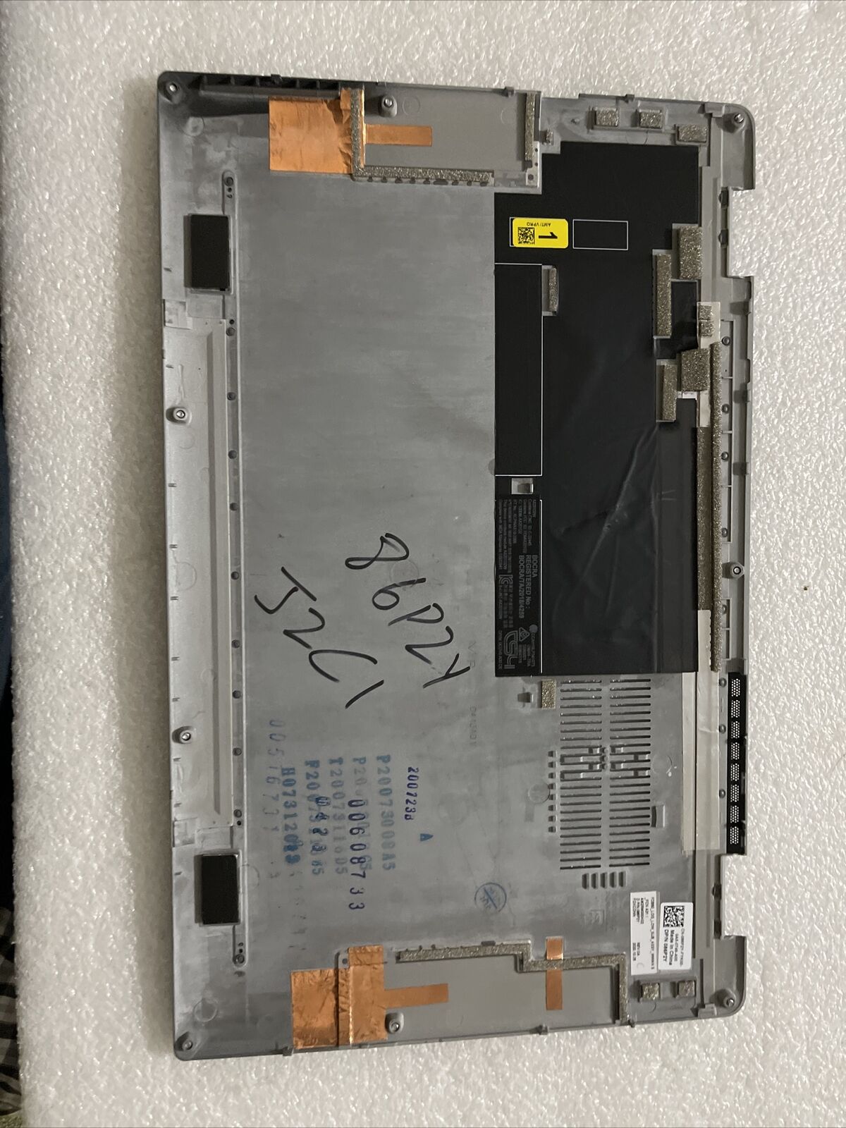 Genuine Dell Latitude 9510 E9510 Bottom Cover Lower Case 086P2Y 86P2Y J2 C1